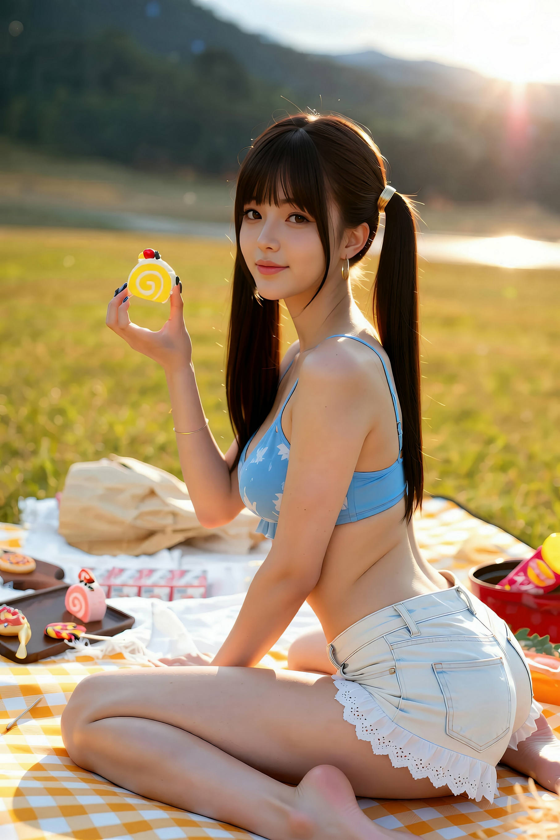 [AiGirl] 柚柚sasa 短裤 [71P] 第 12 张