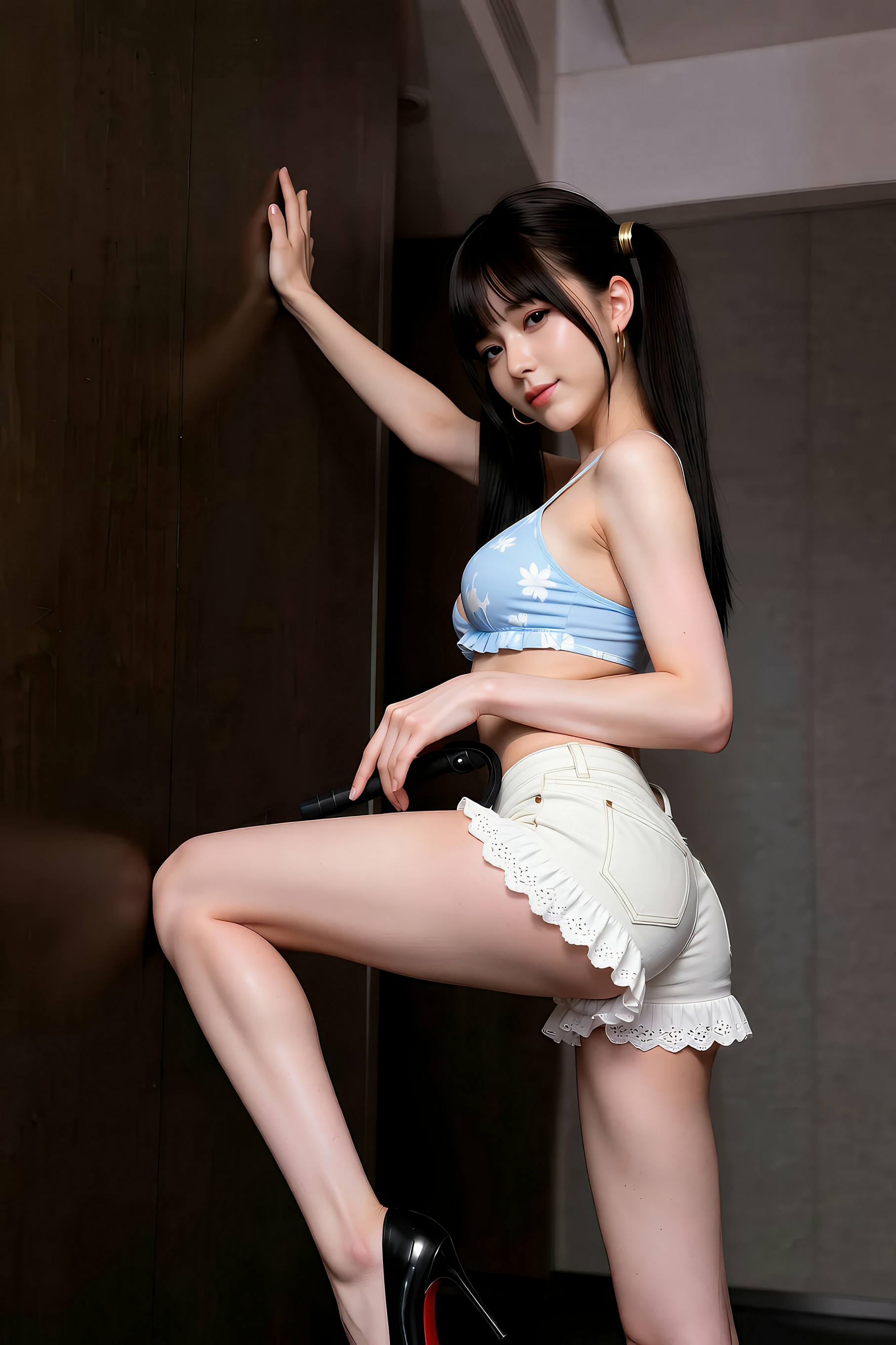 [AiGirl] 柚柚sasa 短裤 [71P] 第 48 张