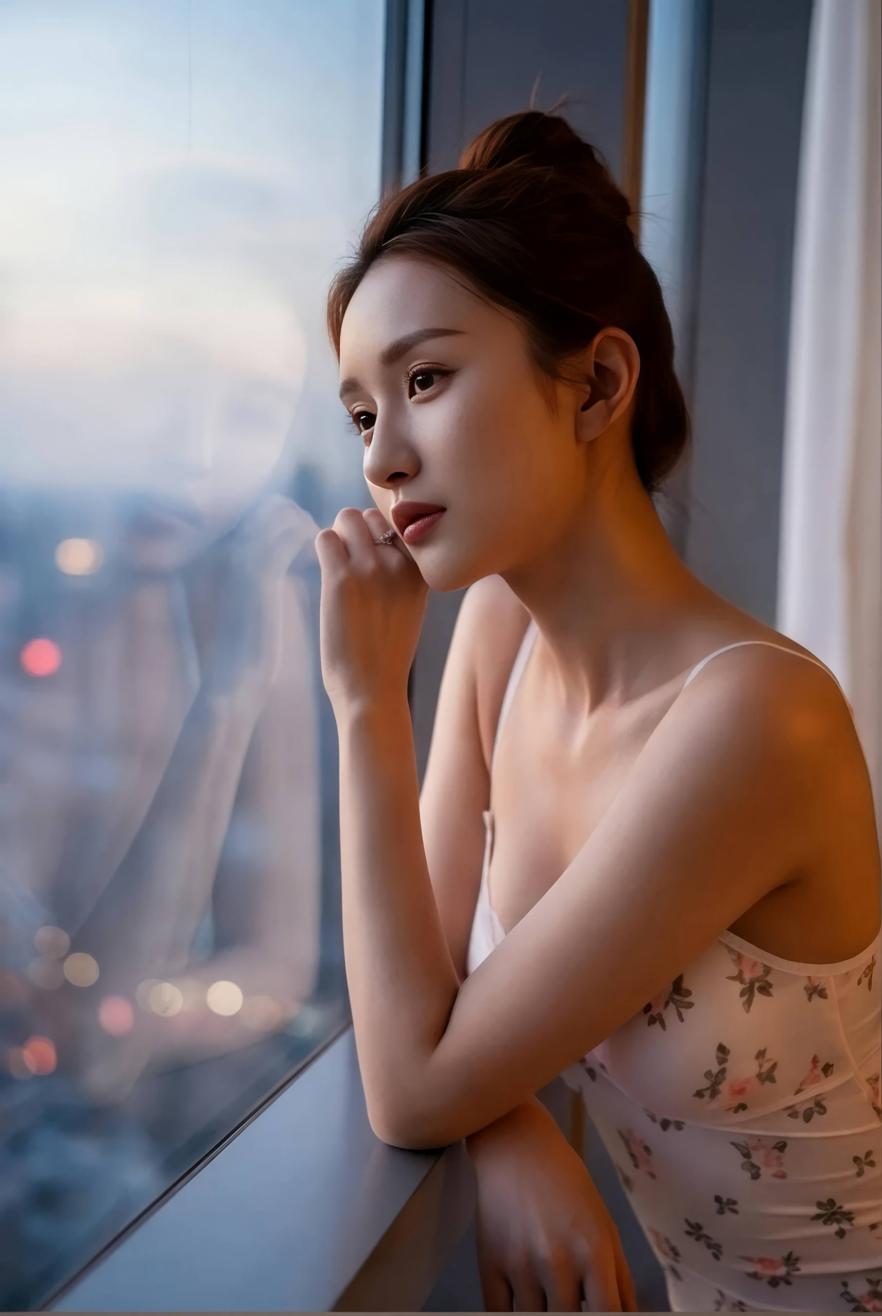 [AiGirl] 一柠lemo 碎花吊带 [86P] 第 26 张