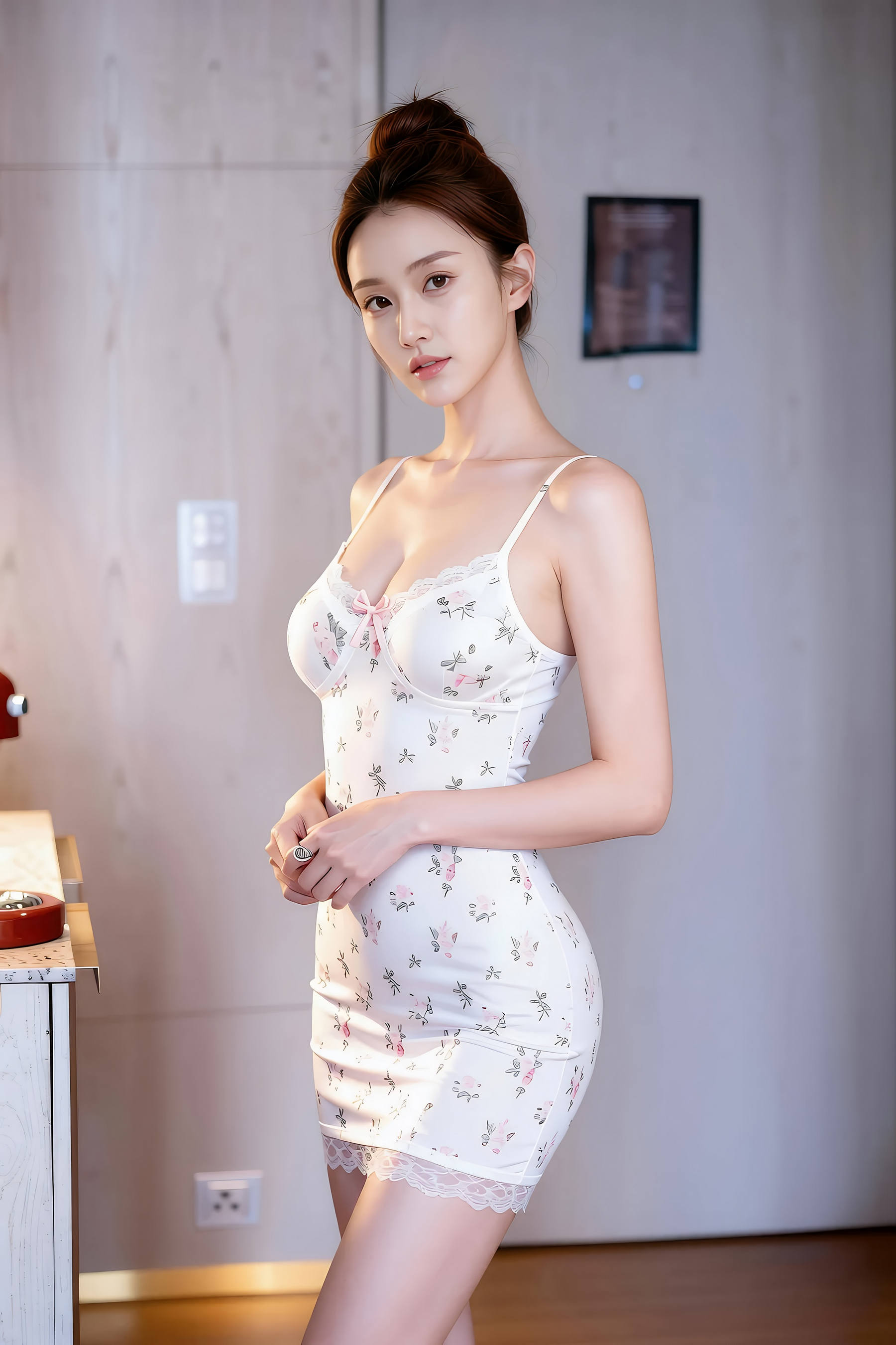 [AiGirl] 一柠lemo 碎花吊带 [86P] 第 53 张