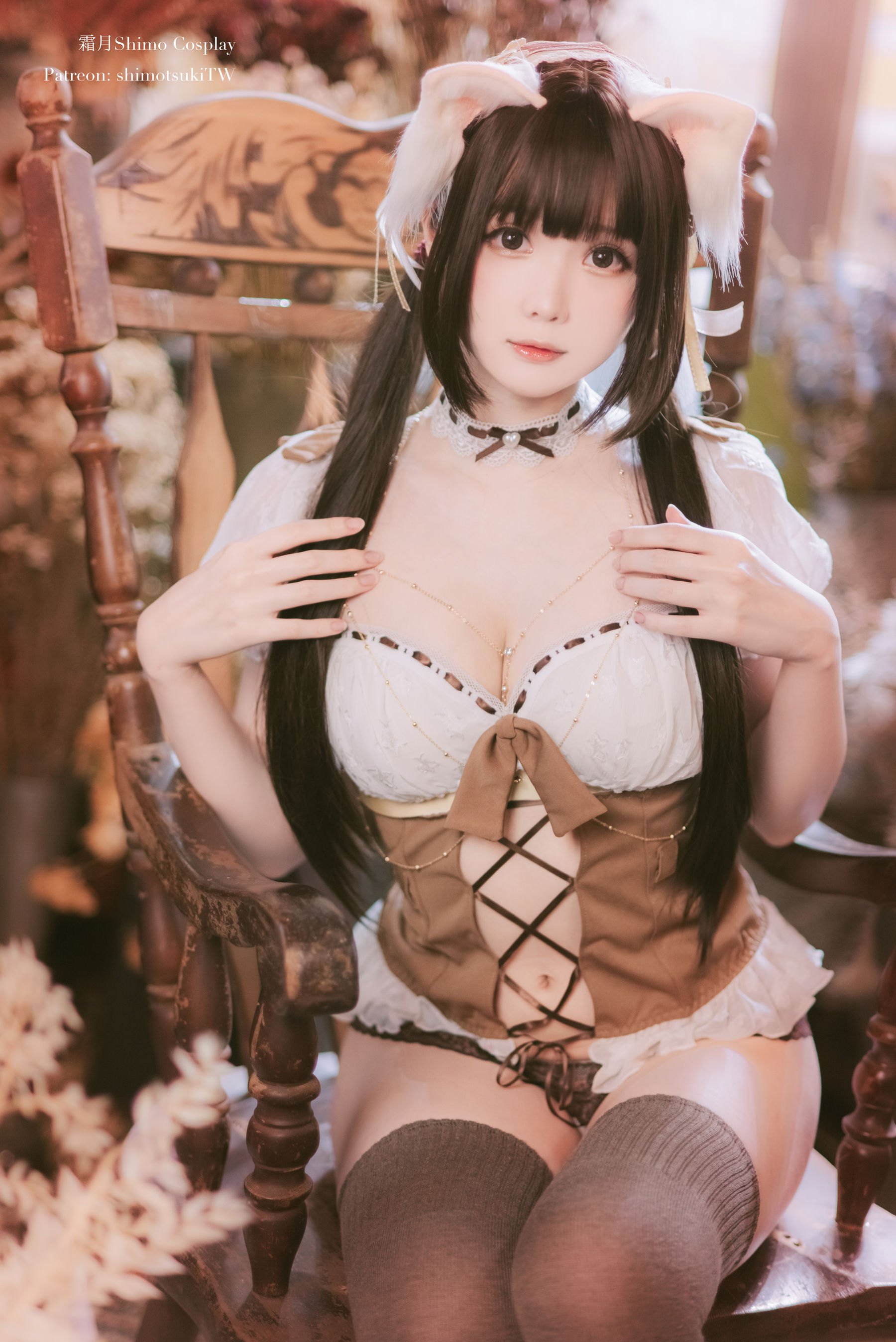 [COSPLAY] 霜月shimo – 私服 封面