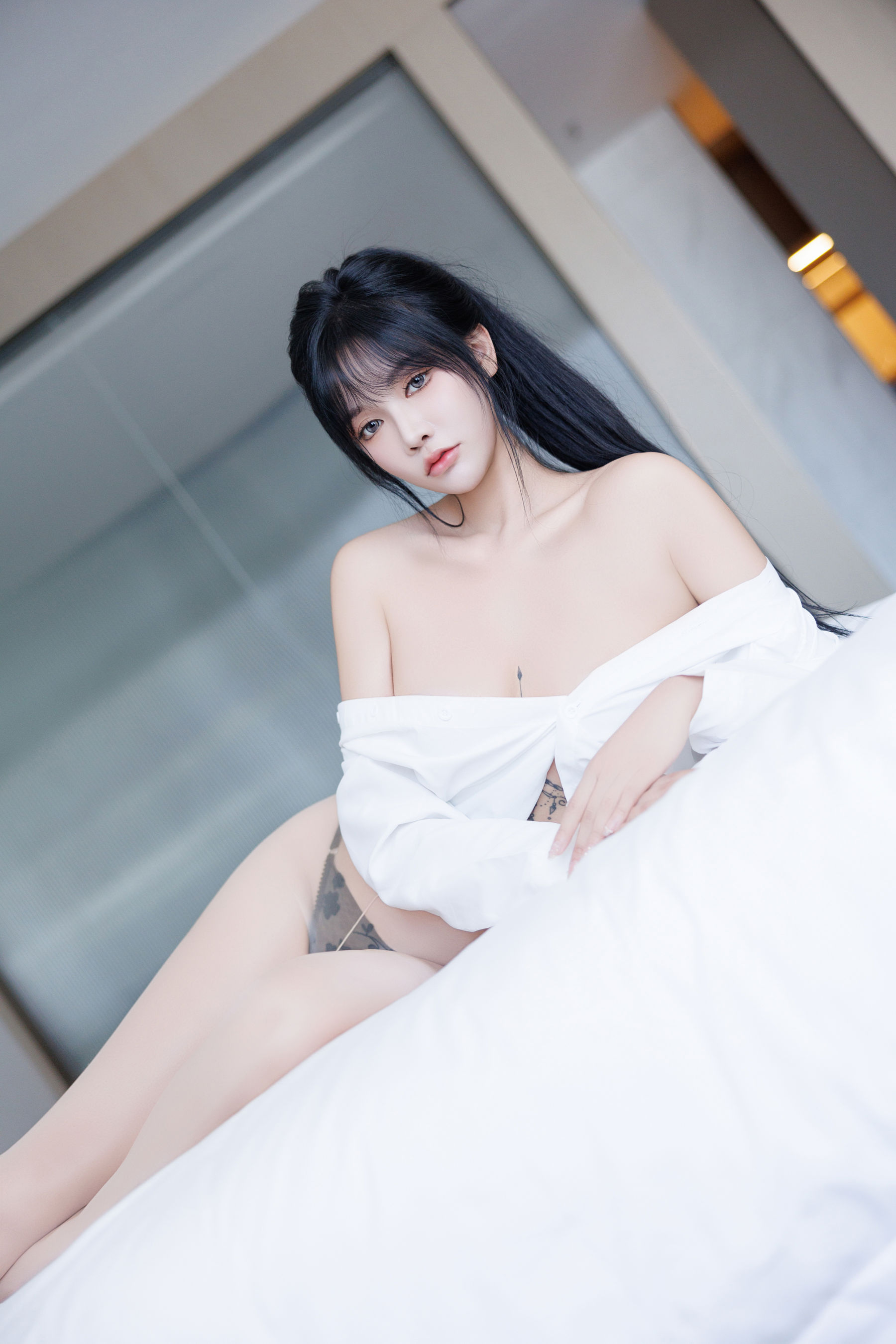 [秀人内购] 娜比 诱人私拍福利 学生装 第 54 张