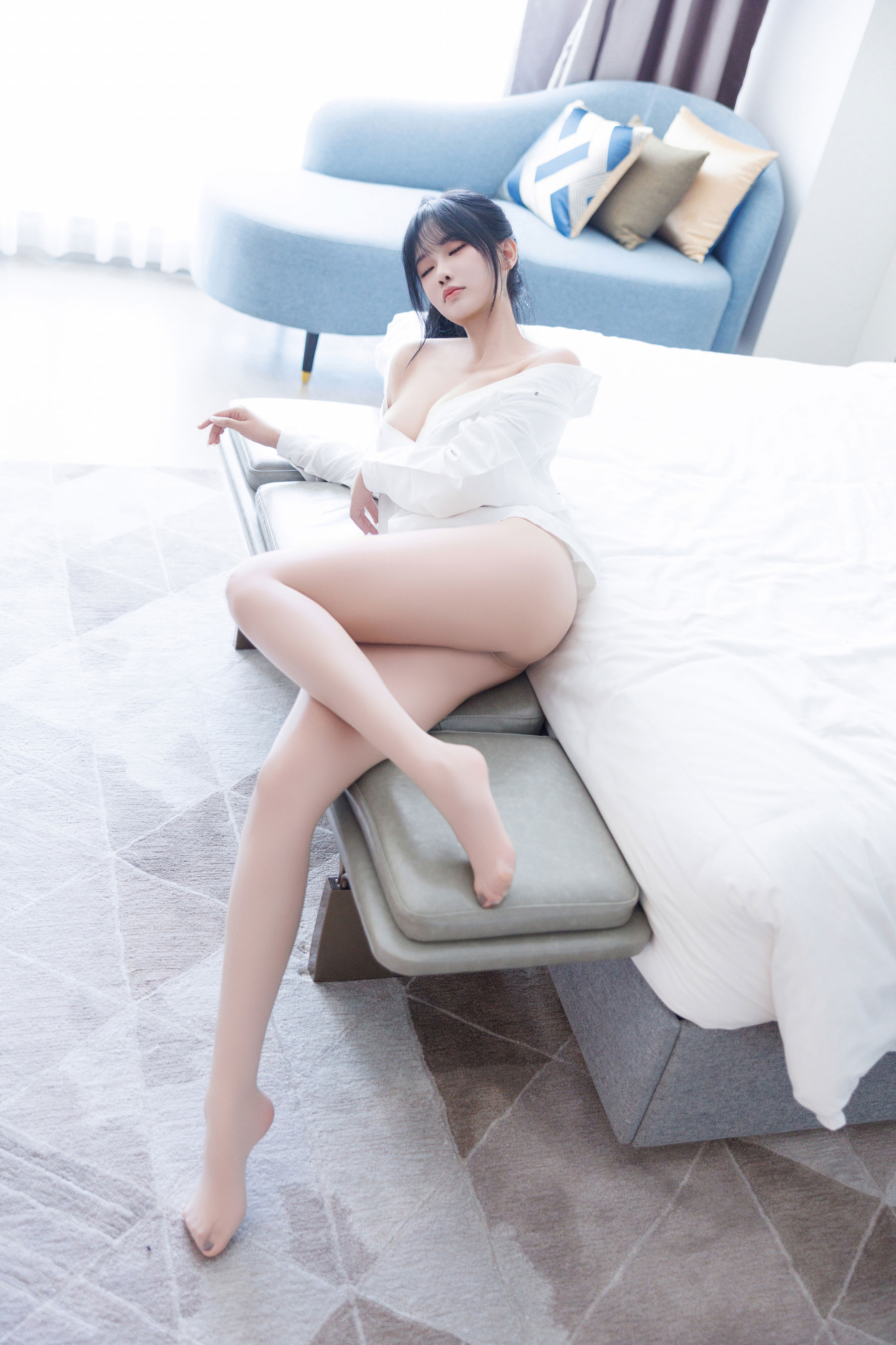 [秀人内购] 娜比 诱人私拍福利 学生装 第 70 张
