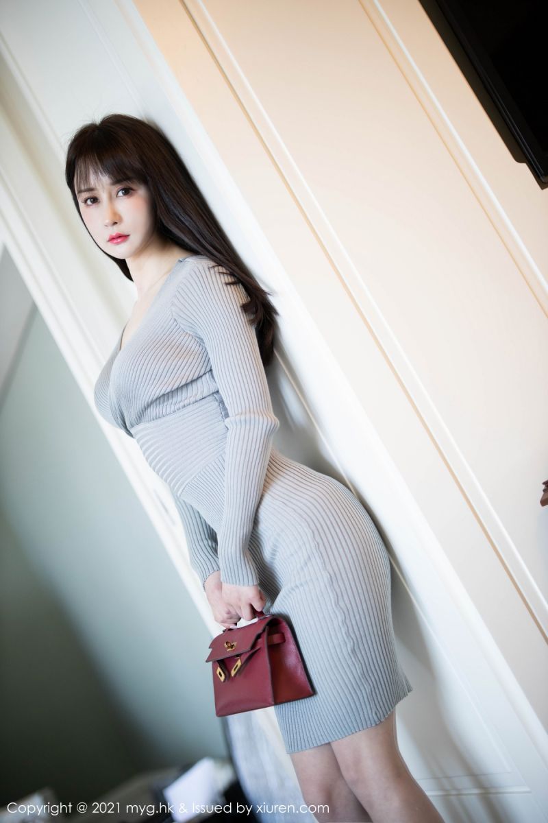 [MyGirl美媛馆] 2021.04.07 VOL.507 蔡文钰Abby 猩红镂空内衣与朦胧丝袜 [71+1P] 第 68 张