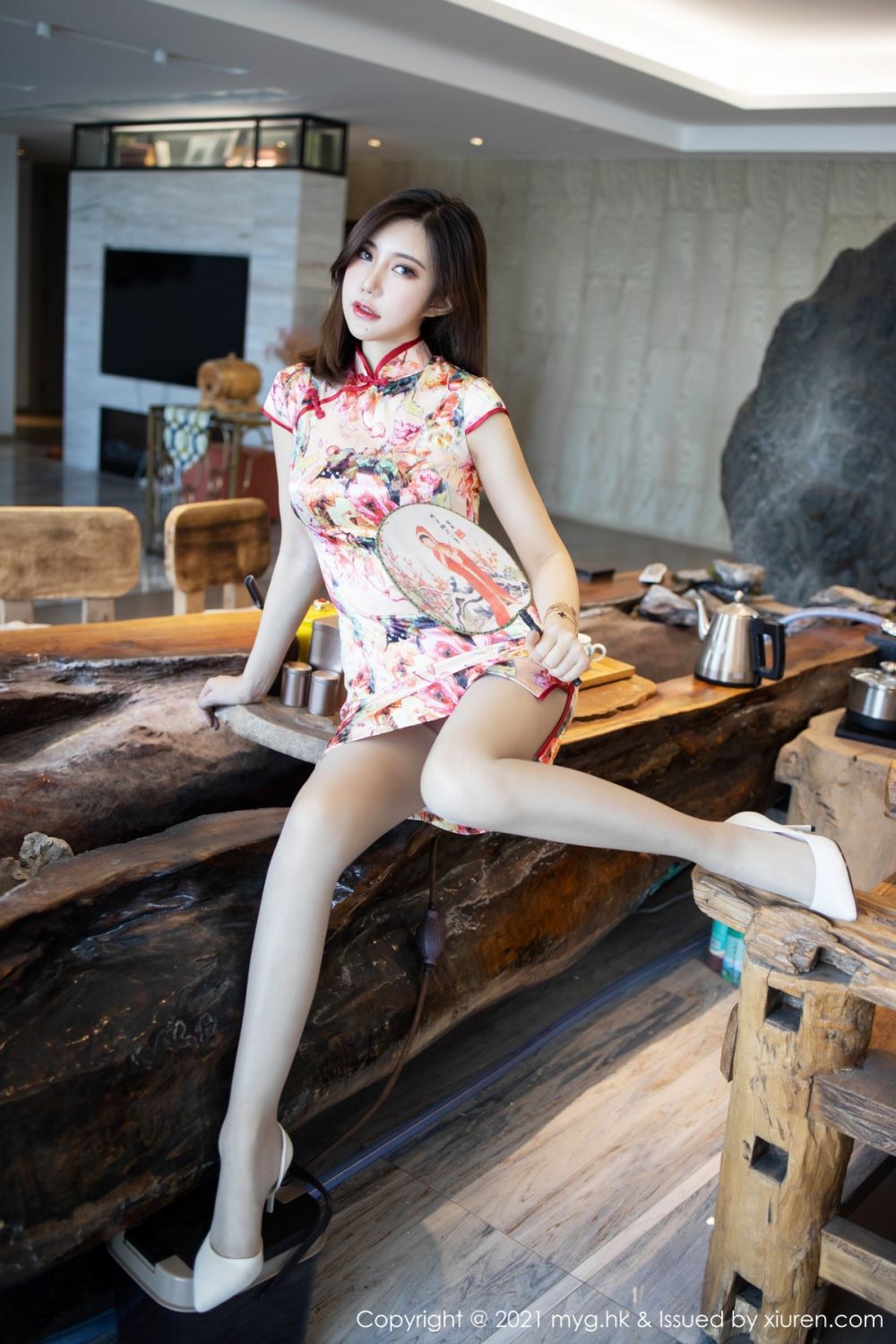 [MyGirl] 2021.04.08 VOL.508 绮里嘉Carina 浪漫旗袍 性感写真 [40+1P] 第 30 张