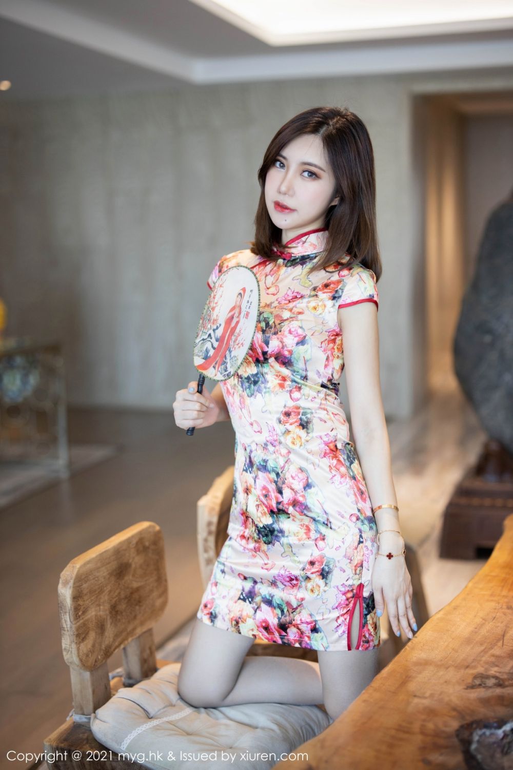 [MyGirl] 2021.04.08 VOL.508 绮里嘉Carina 浪漫旗袍 性感写真 [40+1P] 第 38 张