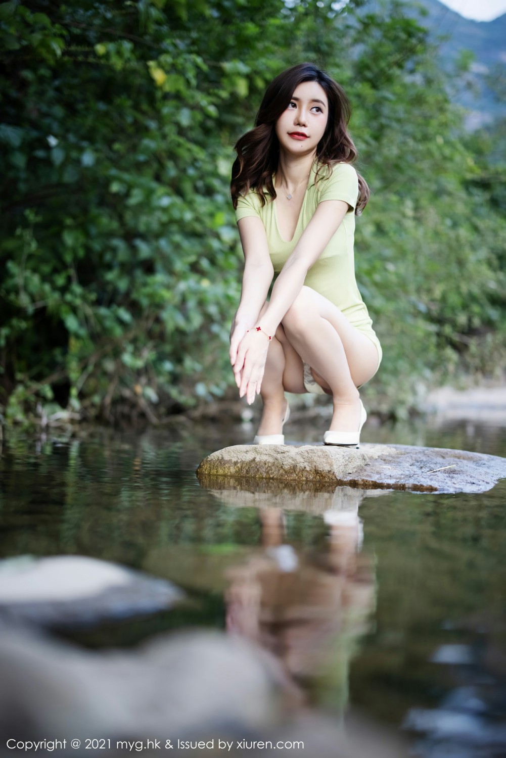 [MyGirl美媛馆] 2021.09.27 VOL.597 绮里嘉ula 山涧溪水中 性感写真 [50+1P] 第 31 张