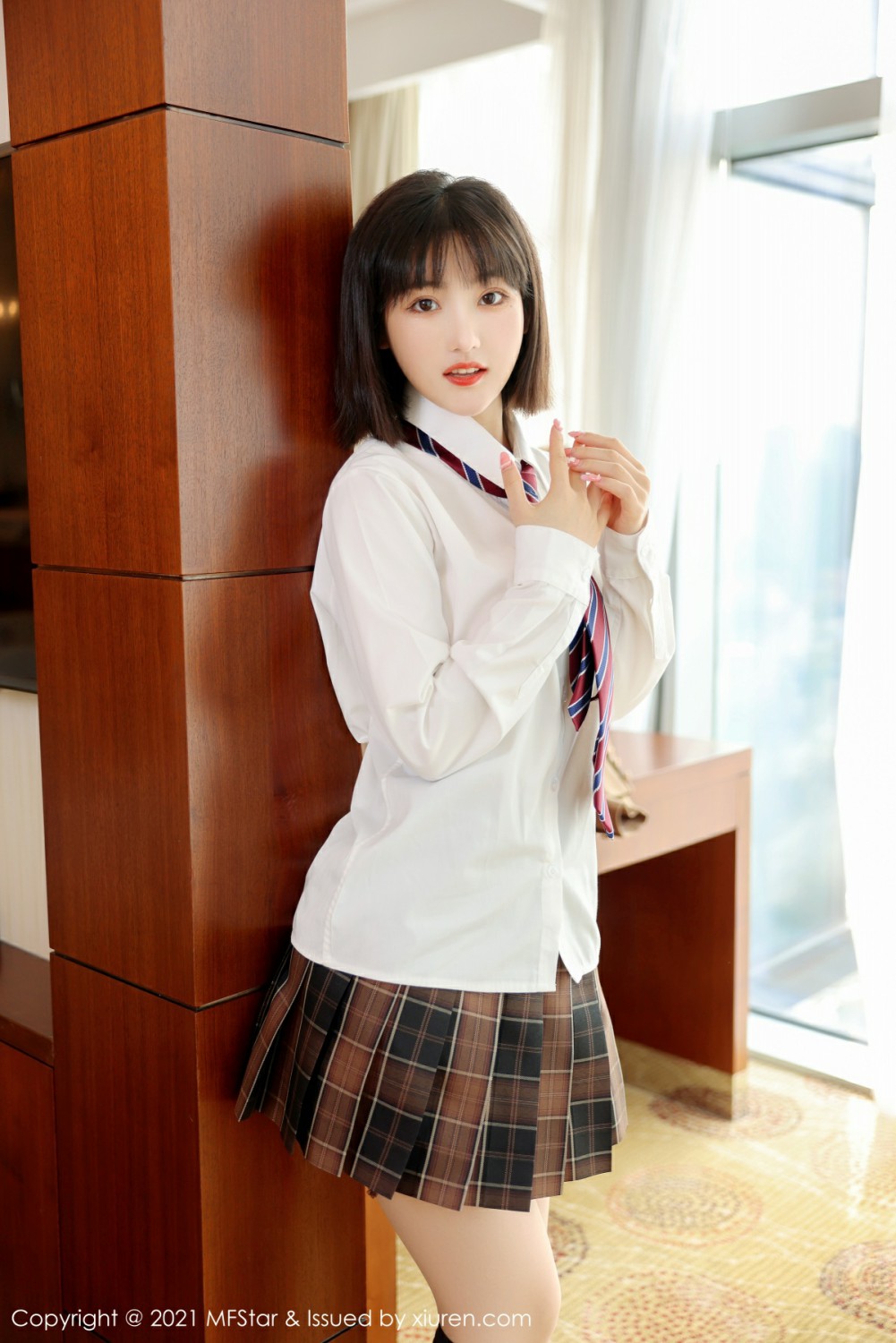 [MFStar模范学院] 2021.11.29 VOL.543 甜筒晓彤 甜美可人主题 私房写真 [53+1P] 第 32 张