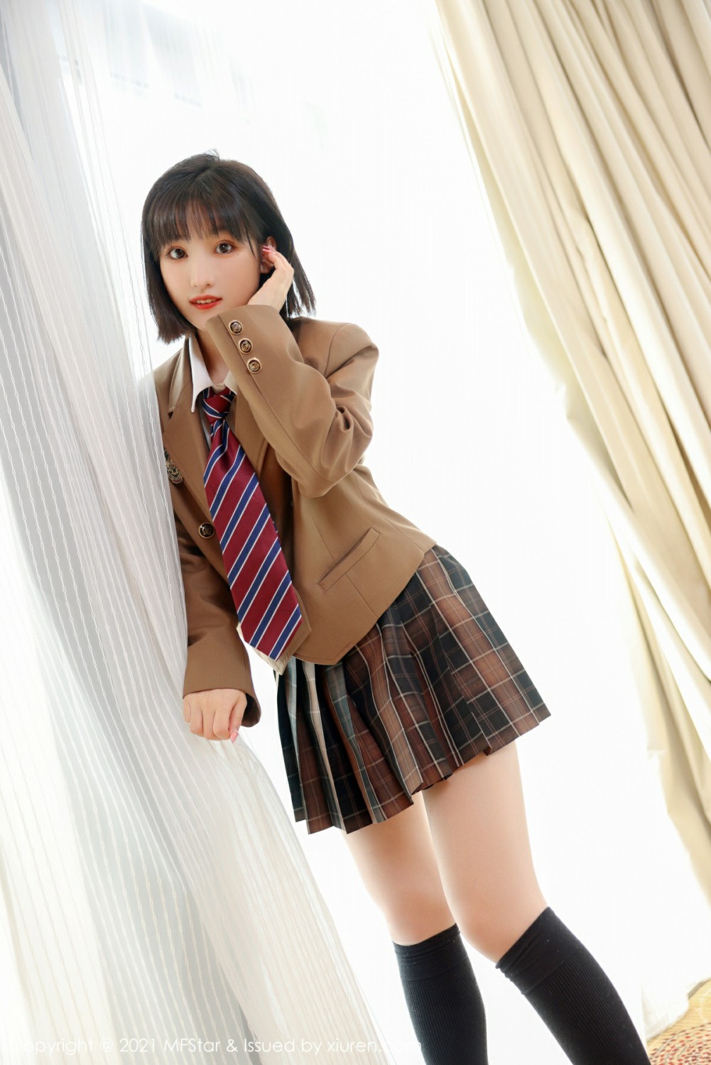 [MFStar模范学院] 2021.11.29 VOL.543 甜筒晓彤 甜美可人主题 私房写真 [53+1P] 第 47 张