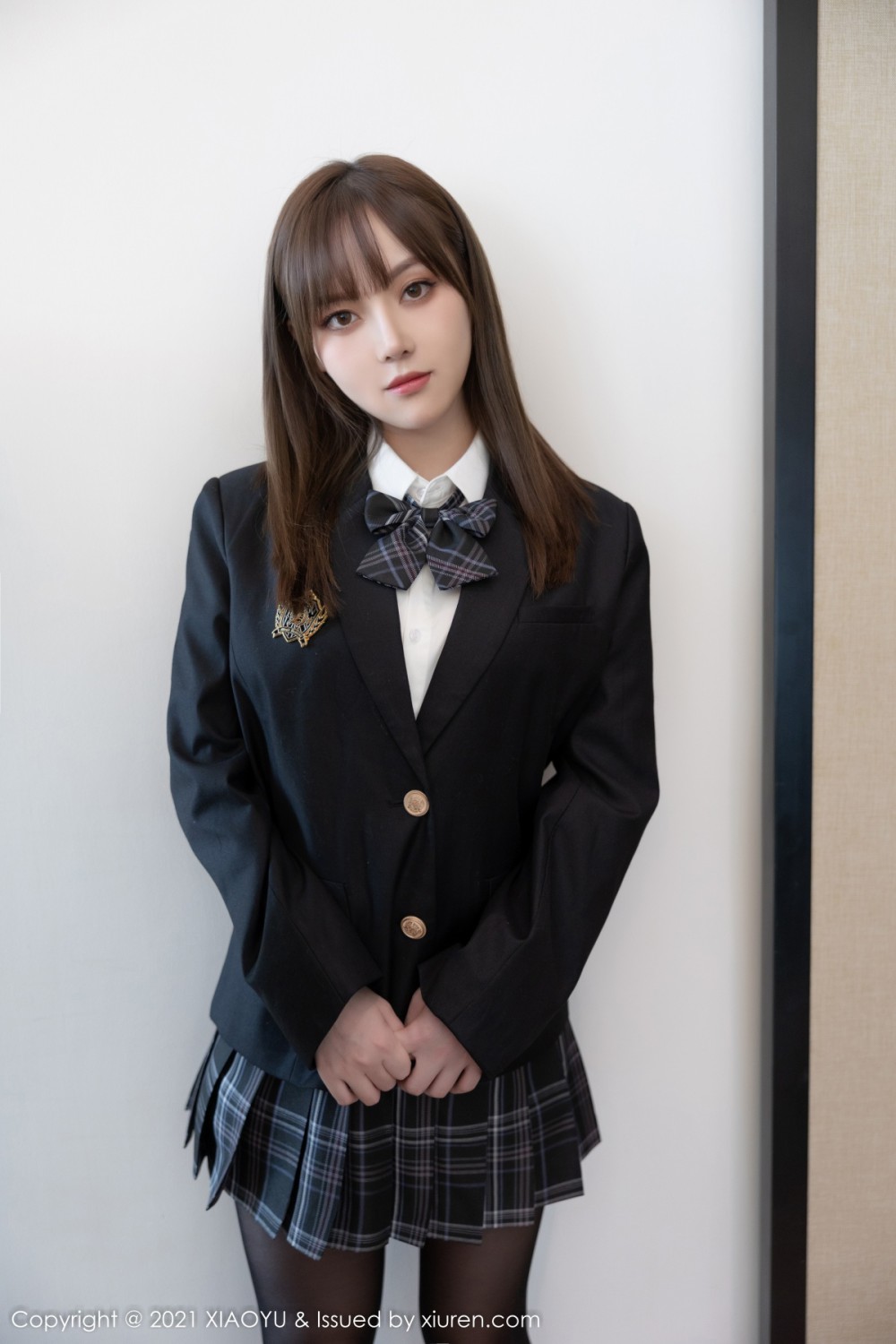[XIAOYU语画界] 2021.12.16 VOL.677 豆瓣酱 学生制服系列 [84+1P] 封面