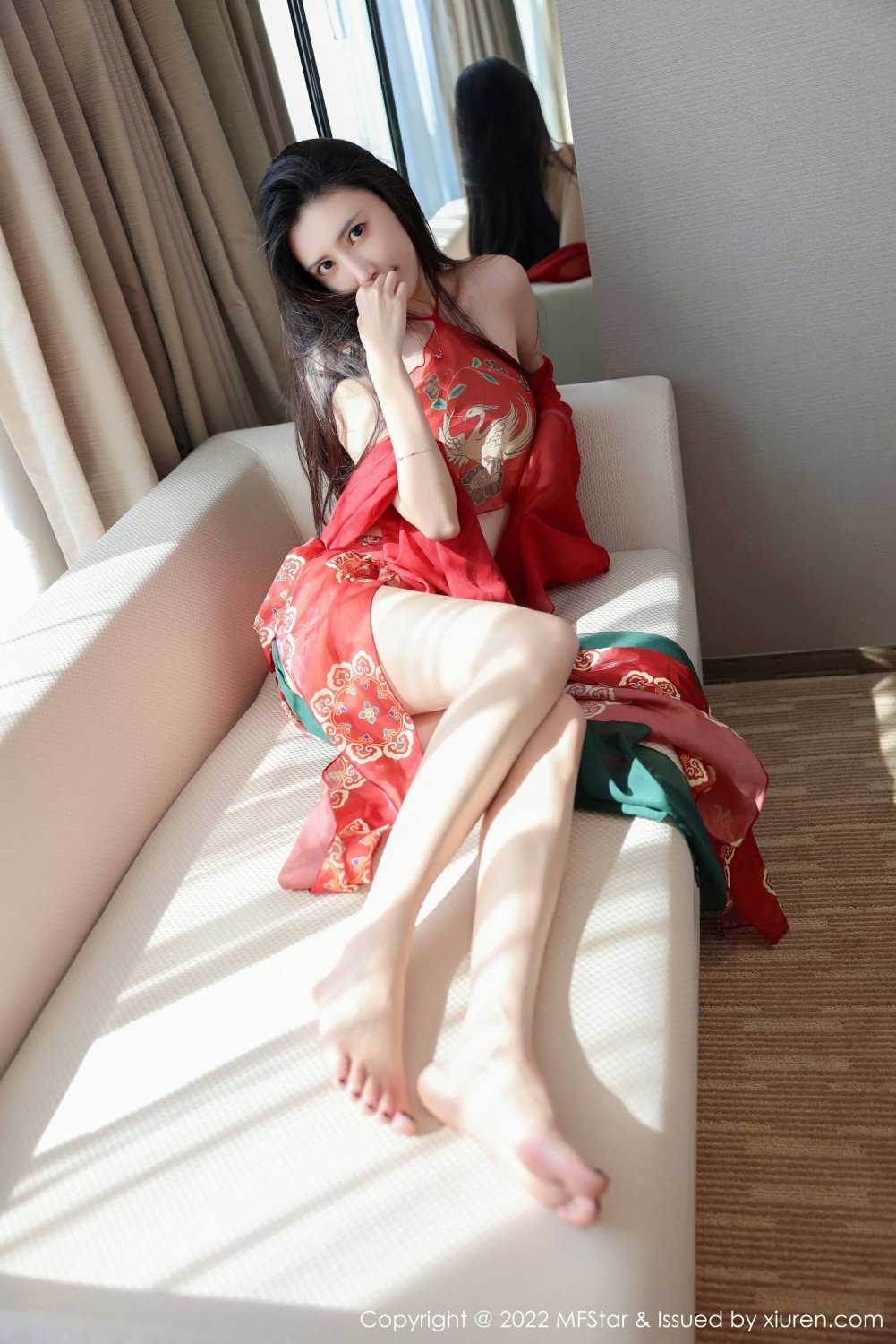 [MFStar模范学院] 2022.03.16 VOL.560 吴思晚 新人首套写真 古典服饰装扮 [60+1P] 第 52 张