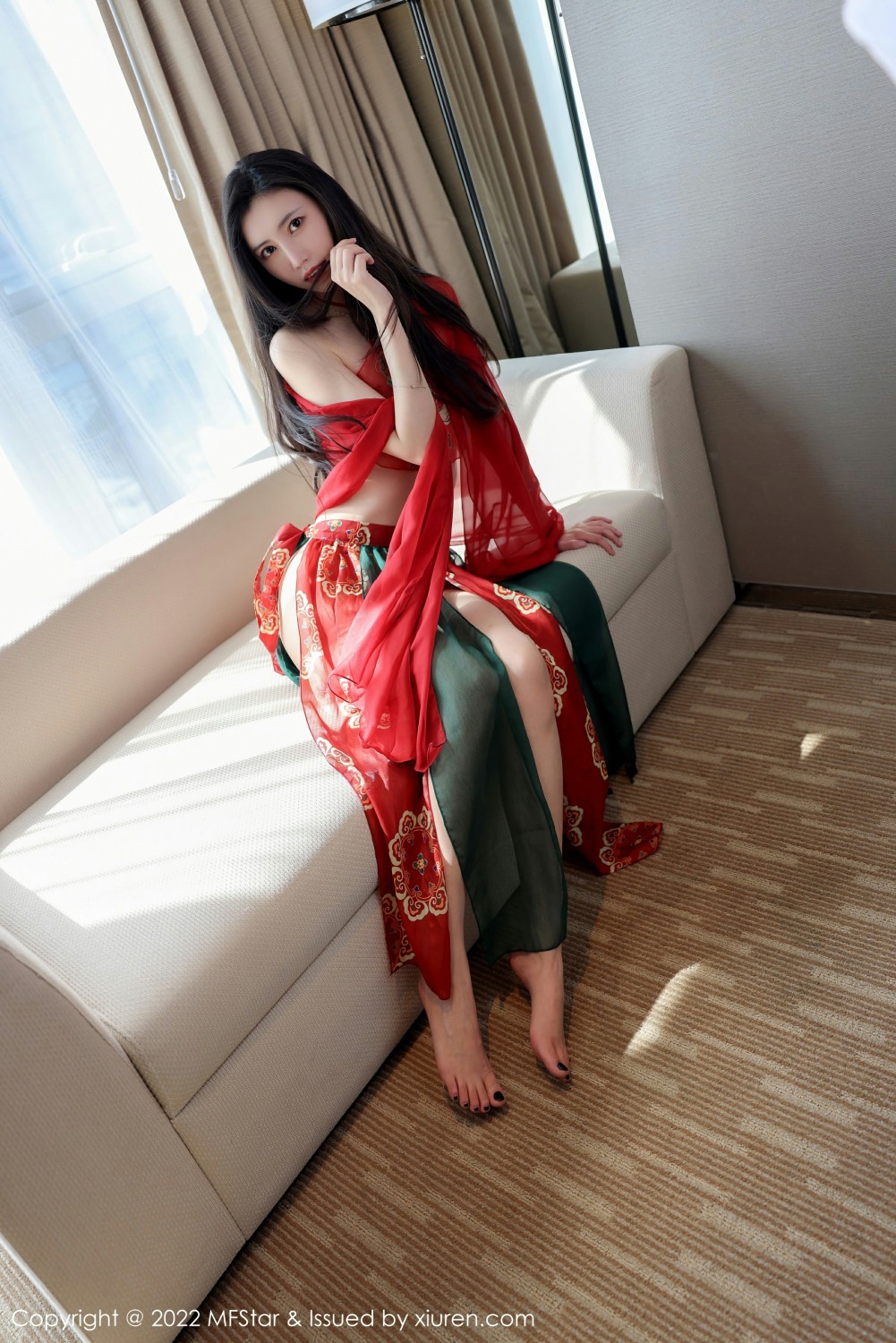 [MFStar模范学院] 2022.03.16 VOL.560 吴思晚 新人首套写真 古典服饰装扮 [60+1P] 第 55 张