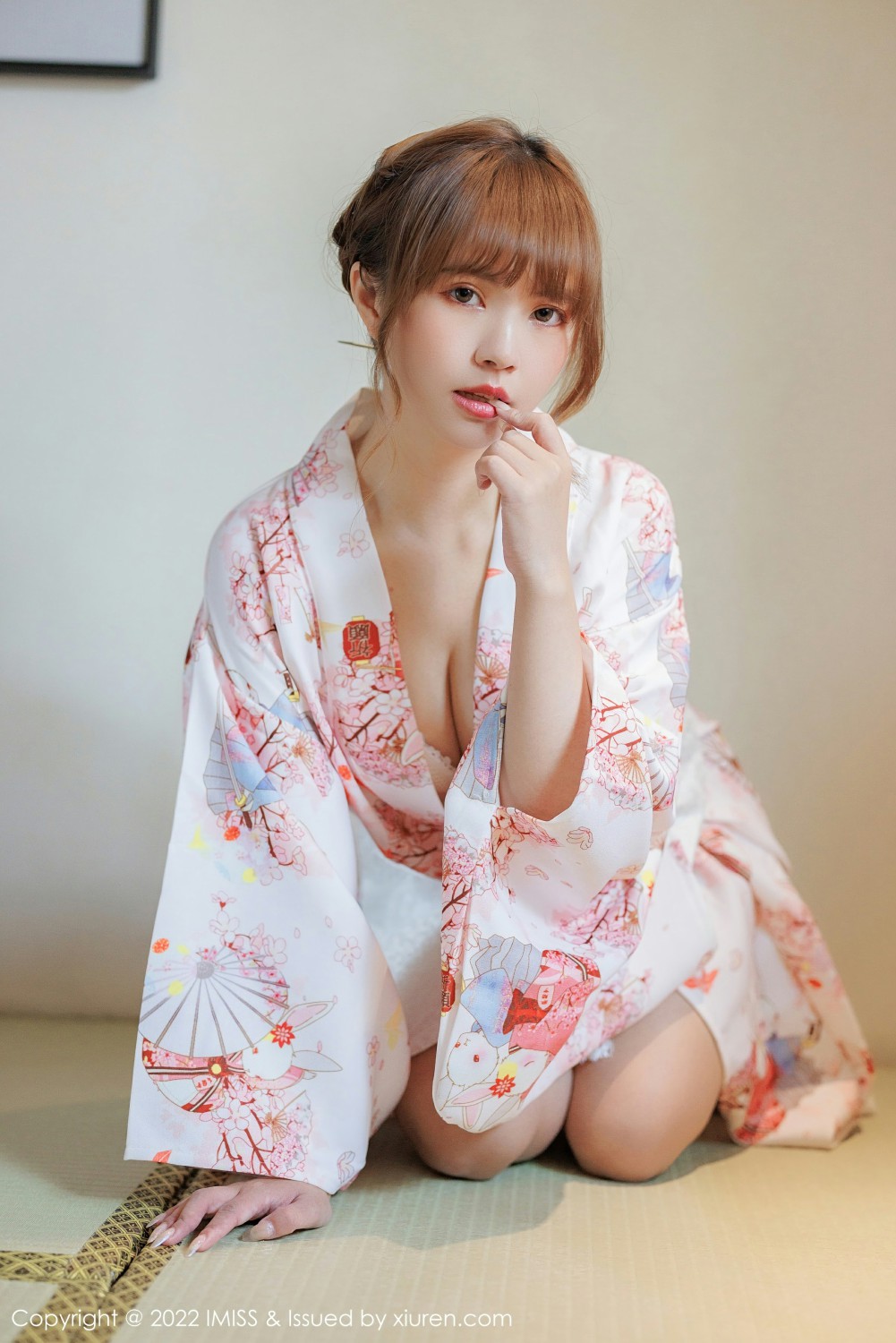 [IMISS爱蜜社] 2022.04.07 VOL.676 张思允Nice 云南心愿写真 蕾丝白色内衣[60+1P] 第 18 张
