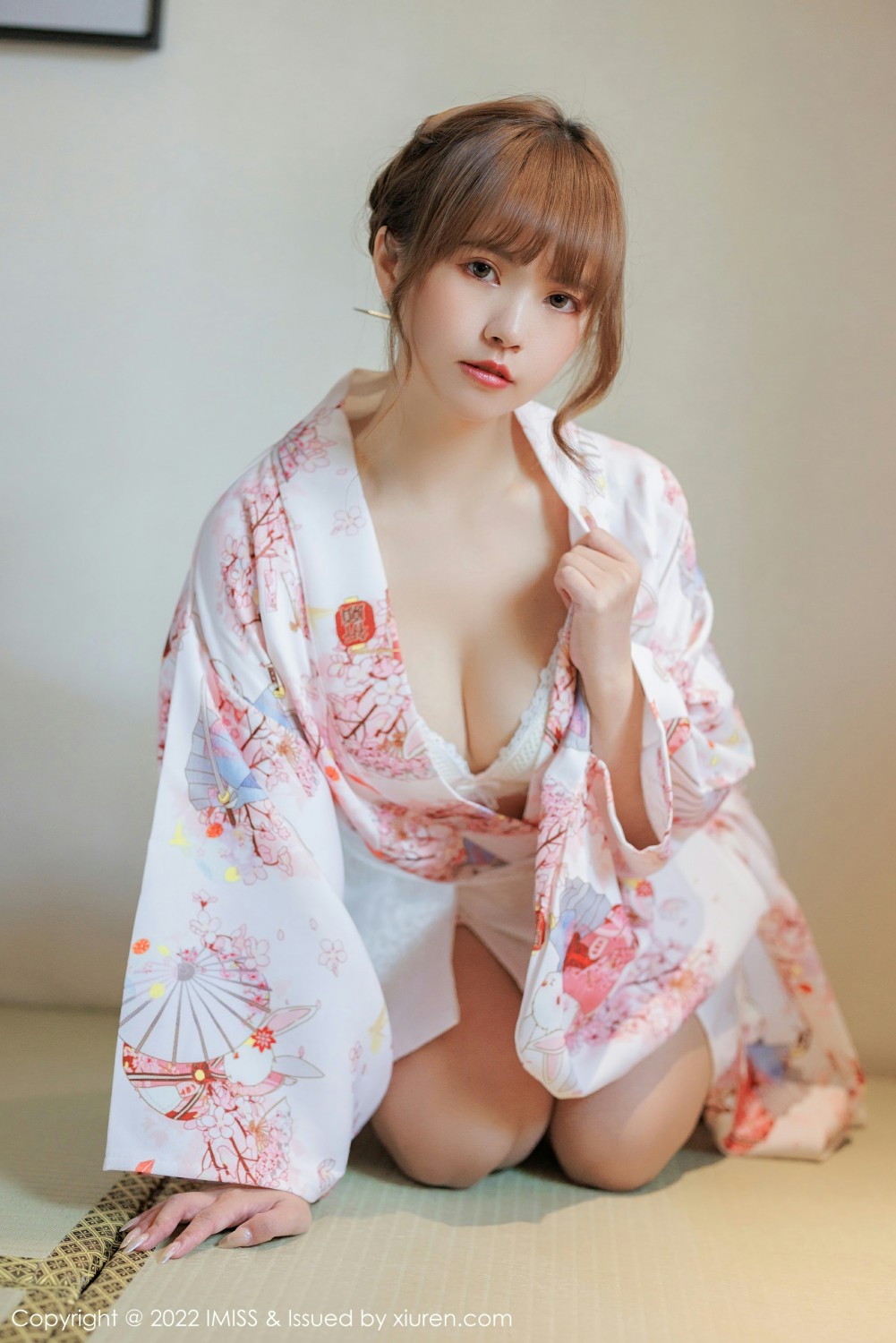 [IMISS爱蜜社] 2022.04.07 VOL.676 张思允Nice 云南心愿写真 蕾丝白色内衣[60+1P] 第 21 张