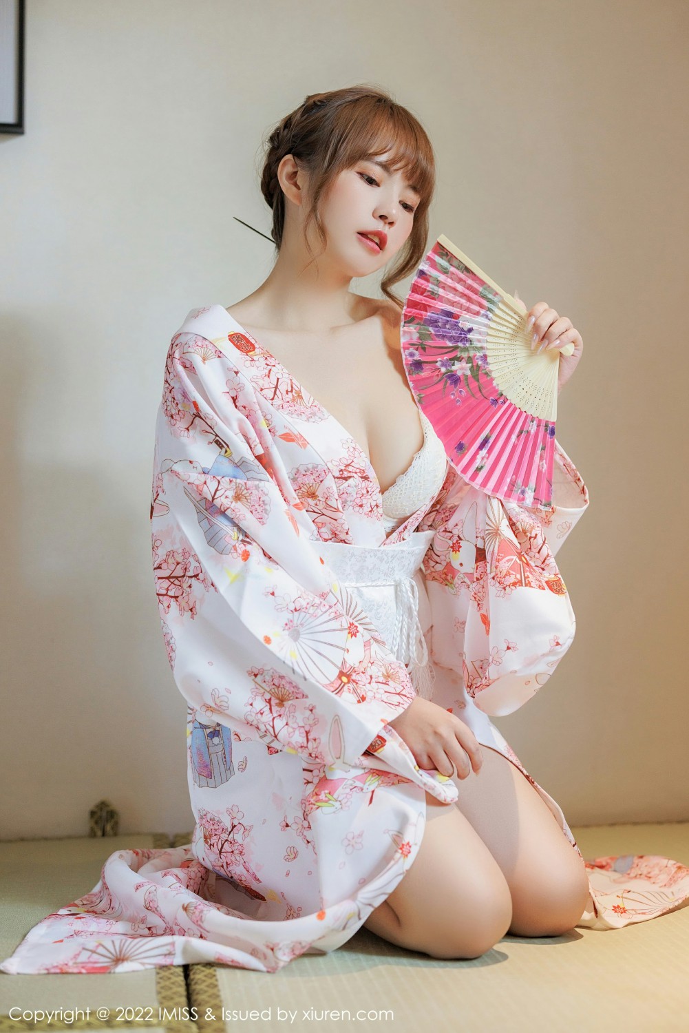 [IMISS爱蜜社] 2022.04.07 VOL.676 张思允Nice 云南心愿写真 蕾丝白色内衣[60+1P] 第 24 张