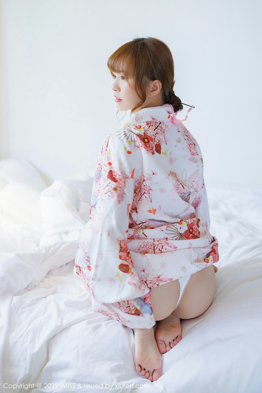 [IMISS爱蜜社] 2022.04.07 VOL.676 张思允Nice 云南心愿写真 蕾丝白色内衣[60+1P] 第 3 张