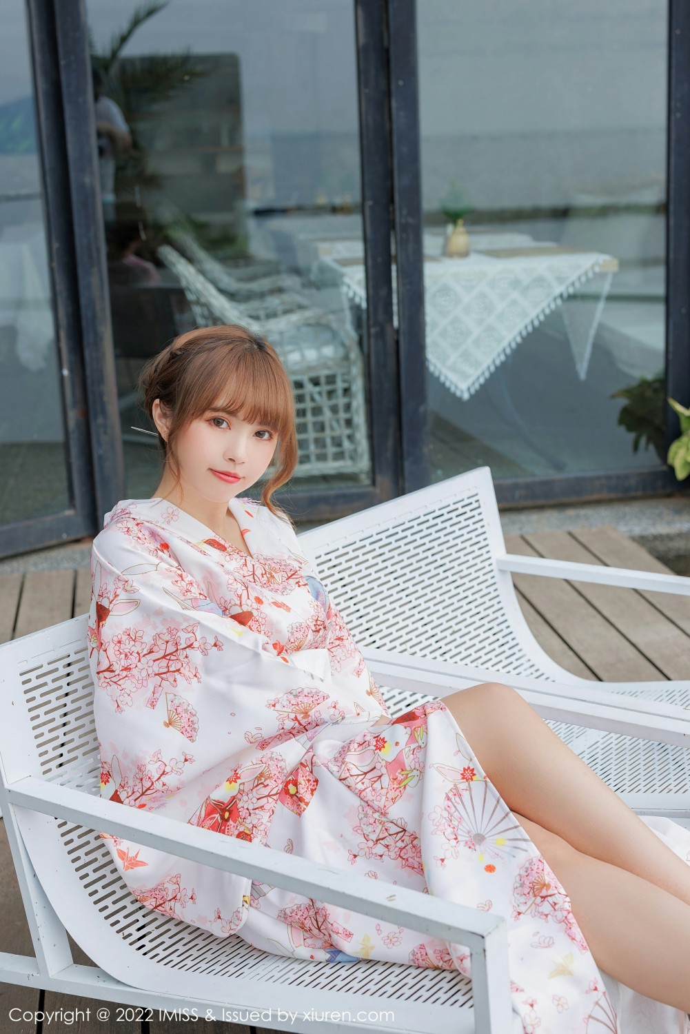 [IMISS爱蜜社] 2022.04.07 VOL.676 张思允Nice 云南心愿写真 蕾丝白色内衣[60+1P] 第 35 张