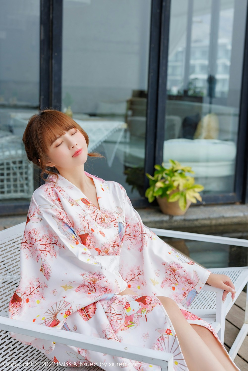 [IMISS爱蜜社] 2022.04.07 VOL.676 张思允Nice 云南心愿写真 蕾丝白色内衣[60+1P] 第 38 张