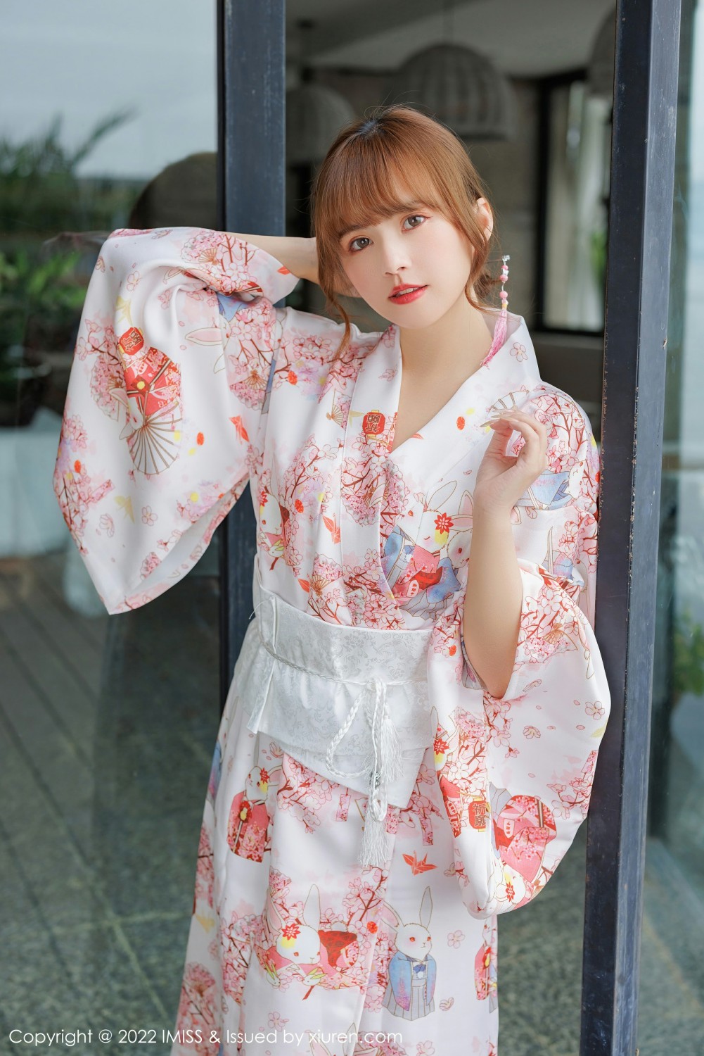 [IMISS爱蜜社] 2022.04.07 VOL.676 张思允Nice 云南心愿写真 蕾丝白色内衣[60+1P] 第 39 张