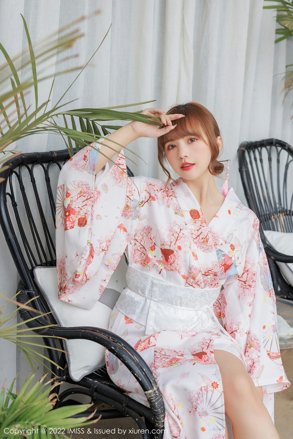 [IMISS爱蜜社] 2022.04.07 VOL.676 张思允Nice 云南心愿写真 蕾丝白色内衣[60+1P] 第 41 张