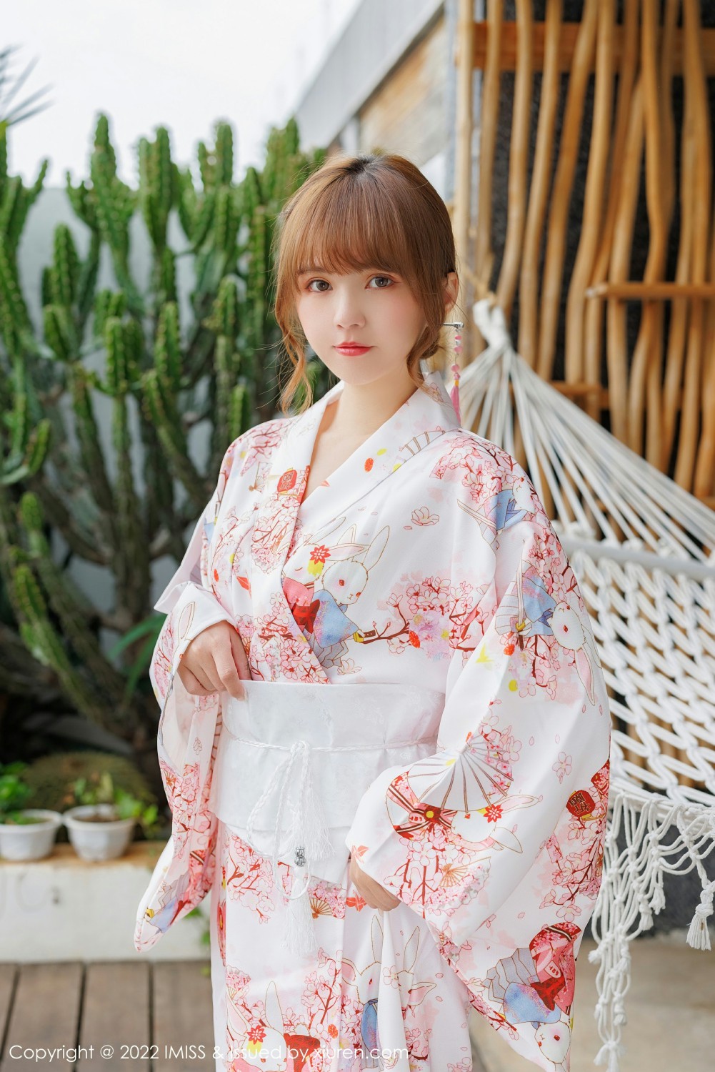 [IMISS爱蜜社] 2022.04.07 VOL.676 张思允Nice 云南心愿写真 蕾丝白色内衣[60+1P] 第 43 张