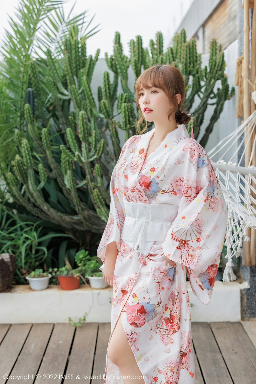 [IMISS爱蜜社] 2022.04.07 VOL.676 张思允Nice 云南心愿写真 蕾丝白色内衣[60+1P] 第 44 张