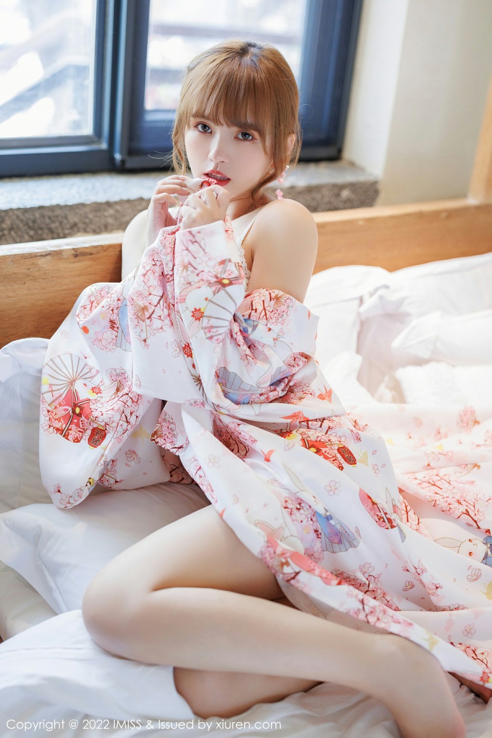 [IMISS爱蜜社] 2022.04.07 VOL.676 张思允Nice 云南心愿写真 蕾丝白色内衣[60+1P] 第 6 张