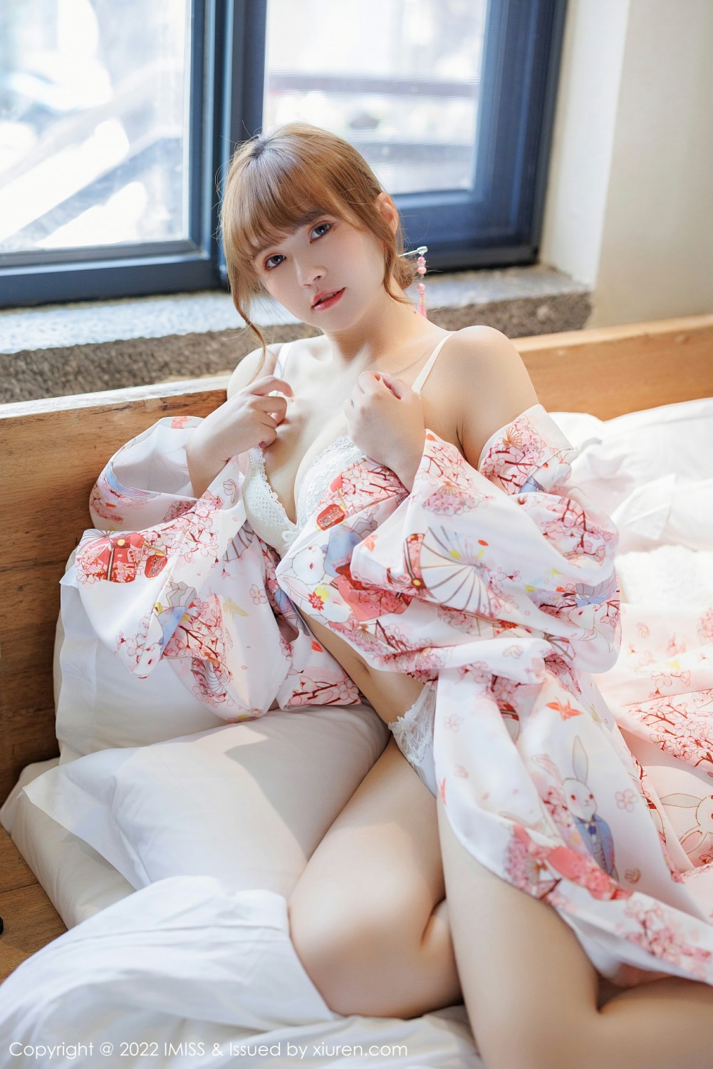 [IMISS爱蜜社] 2022.04.07 VOL.676 张思允Nice 云南心愿写真 蕾丝白色内衣[60+1P] 第 7 张