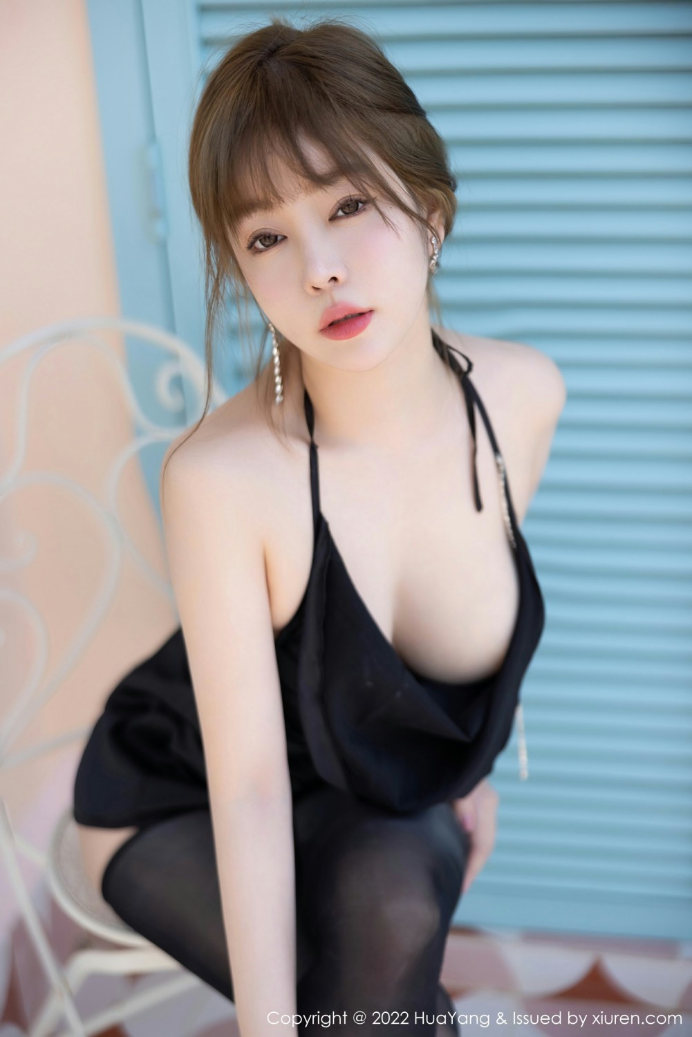 [HuaYang花漾写真] 2022.04.11 VOL.497 王雨纯 大理旅拍写真 魅惑黑丝[56+1P] 第 51 张