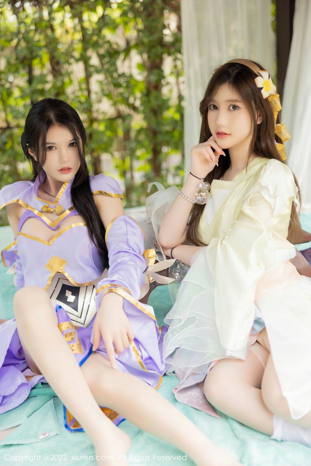 [XiuRen秀人网] 2022.04.29 No.4948 绮里嘉ula 最新一期三位模特合集 [51+1P] 封面
