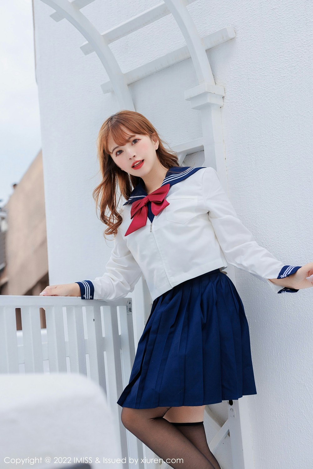 [IMISS爱蜜社] 2022.05.19 VOL.683 张思允Nice 性感白色网纱蕾丝内衣 云南心愿写真 [59+1P] 第 45 张