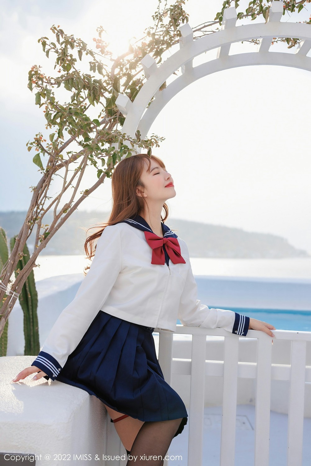 [IMISS爱蜜社] 2022.05.19 VOL.683 张思允Nice 性感白色网纱蕾丝内衣 云南心愿写真 [59+1P] 第 46 张