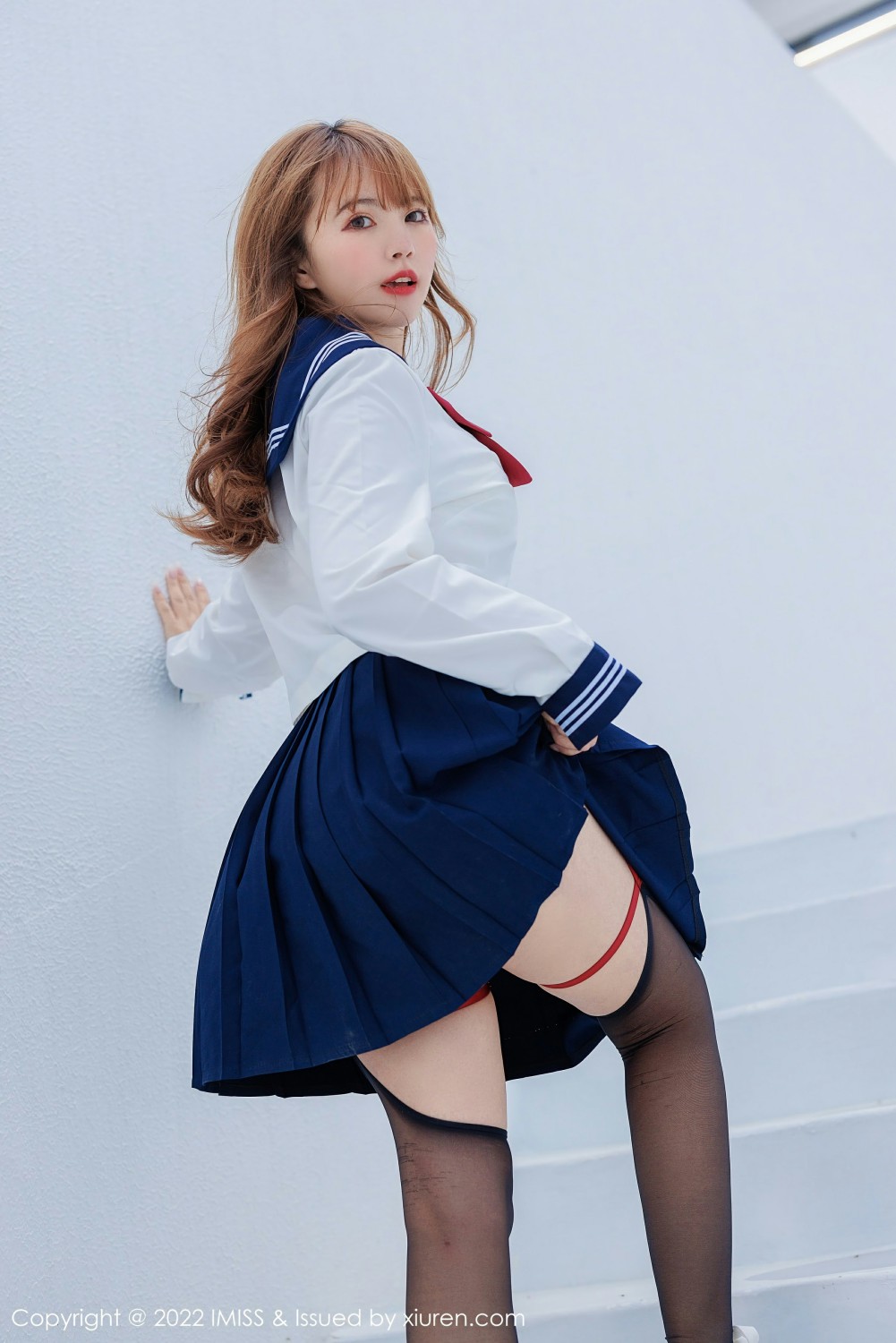 [IMISS爱蜜社] 2022.05.19 VOL.683 张思允Nice 性感白色网纱蕾丝内衣 云南心愿写真 [59+1P] 第 48 张