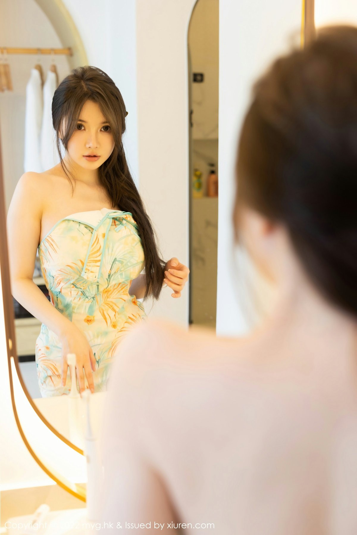 [MyGirl美媛馆] 2022.09.30 VOL.640 糯美子MINIbabe 性感浅色旗袍 童颜巨乳 桂林心愿旅拍写真[67+1P] 第 15 张