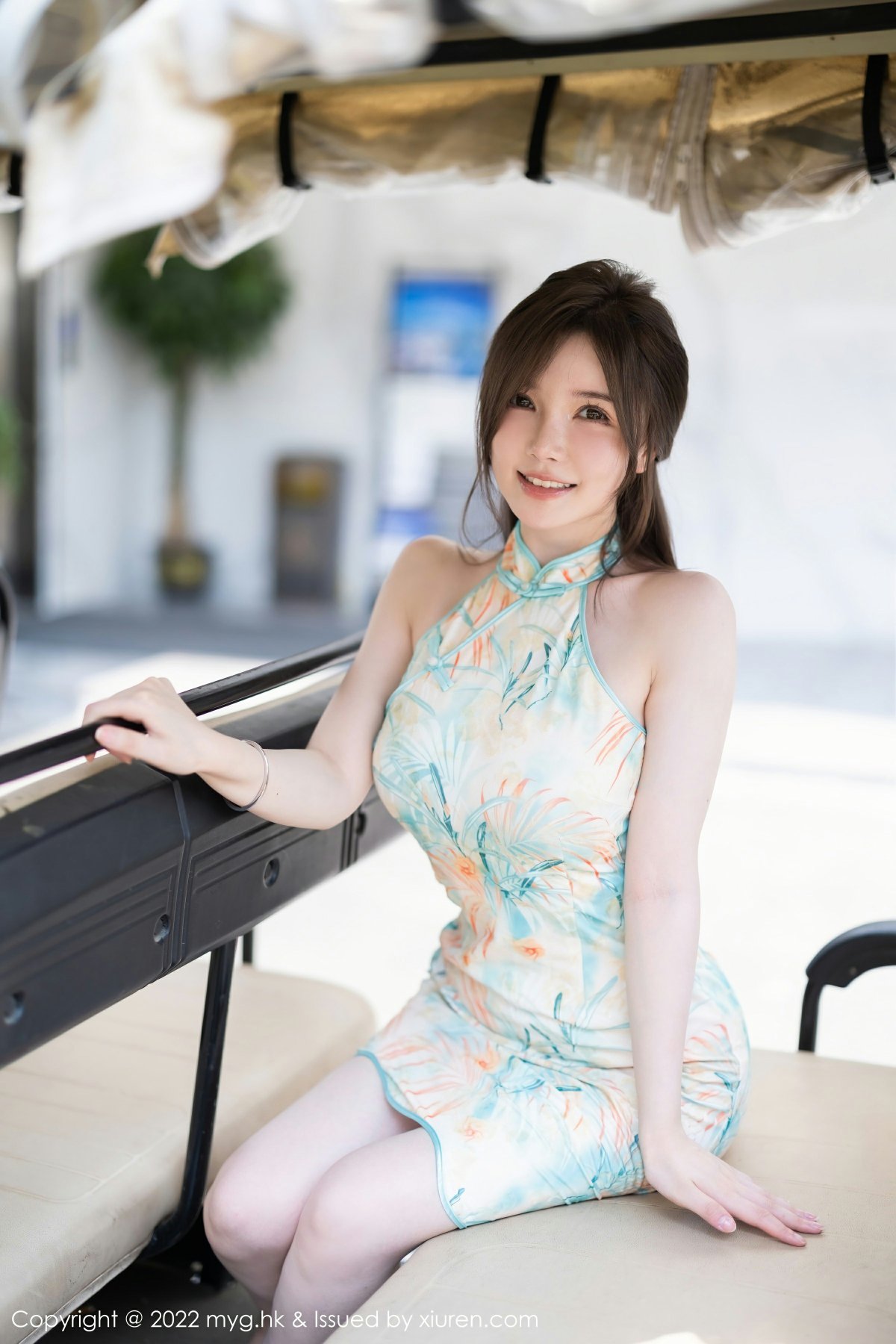 [MyGirl美媛馆] 2022.09.30 VOL.640 糯美子MINIbabe 性感浅色旗袍 童颜巨乳 桂林心愿旅拍写真[67+1P] 第 31 张