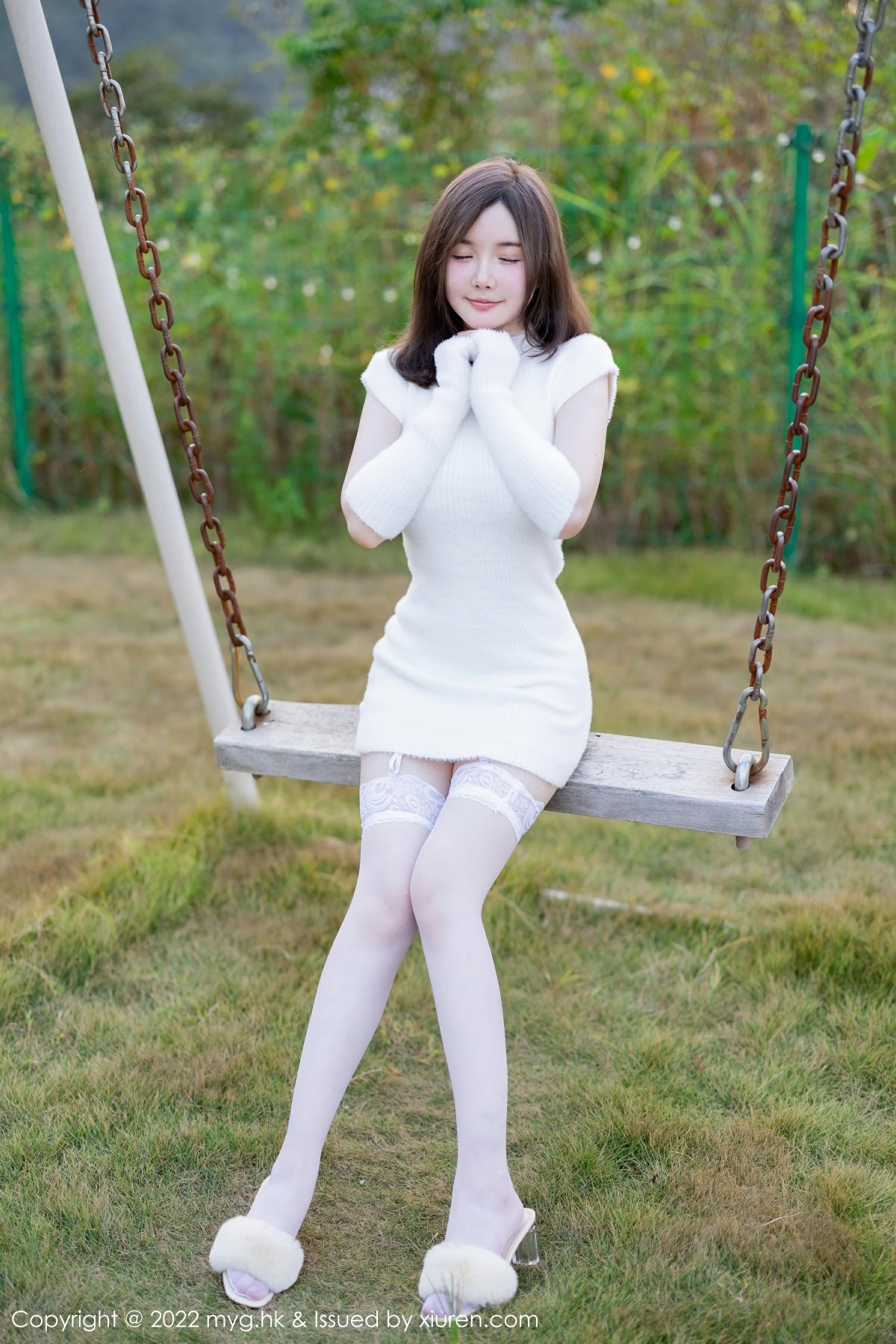 [MyGirl美媛馆] 2022.10.28 VOL.644 糯美子MINIbabe 性感白色蕾丝内衣 桂林心愿旅拍写真 [65+1P] 第 37 张