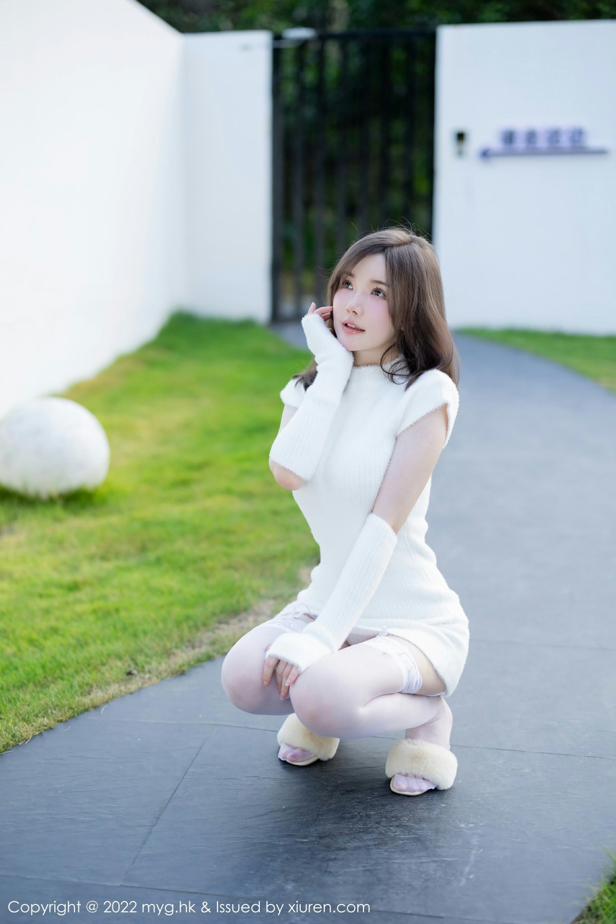 [MyGirl美媛馆] 2022.10.28 VOL.644 糯美子MINIbabe 性感白色蕾丝内衣 桂林心愿旅拍写真 [65+1P] 第 60 张