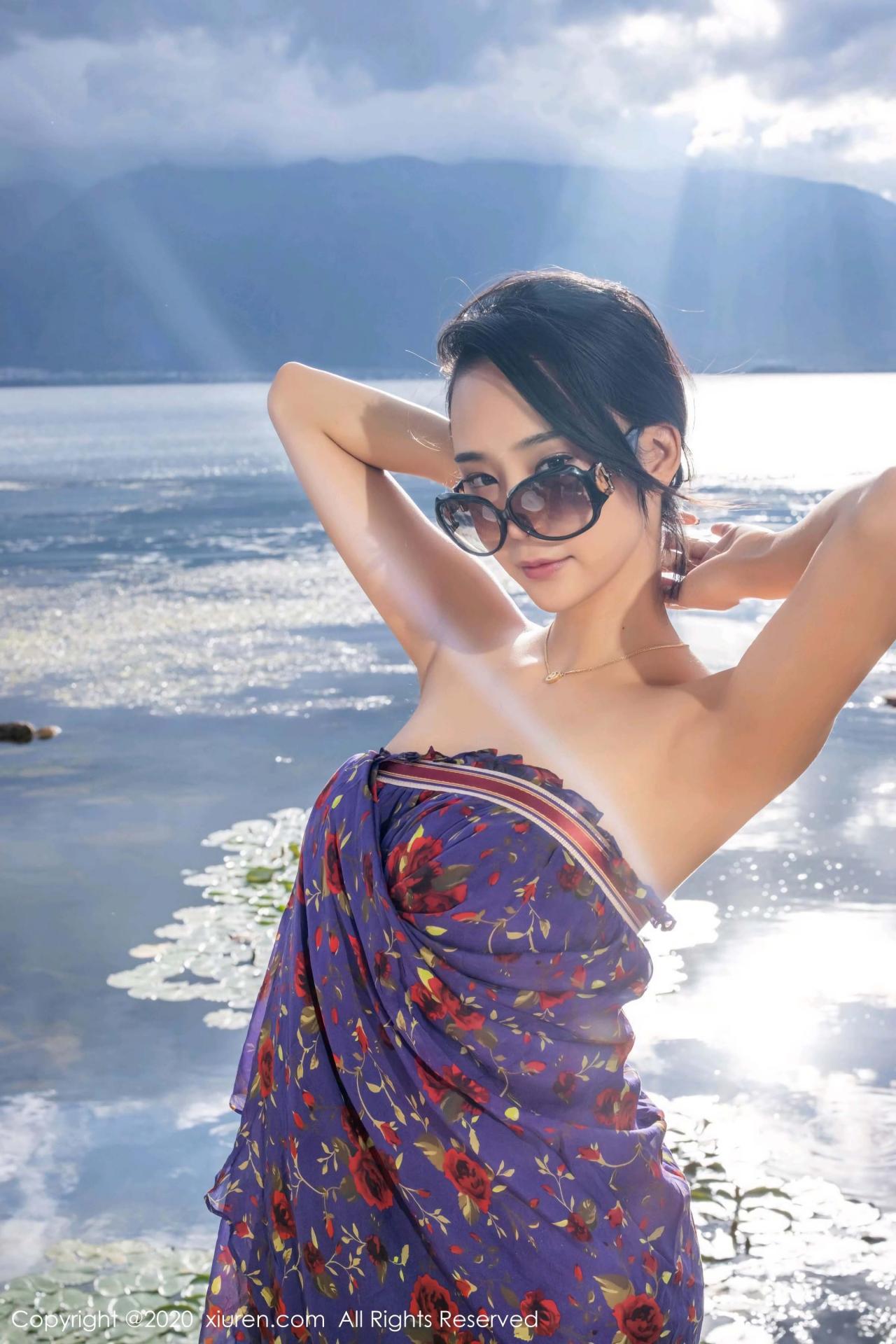 [XiuRen秀人网] 2020.09.09 No.2544 蓝夏Akasha 性感写真 [49+1P] 封面