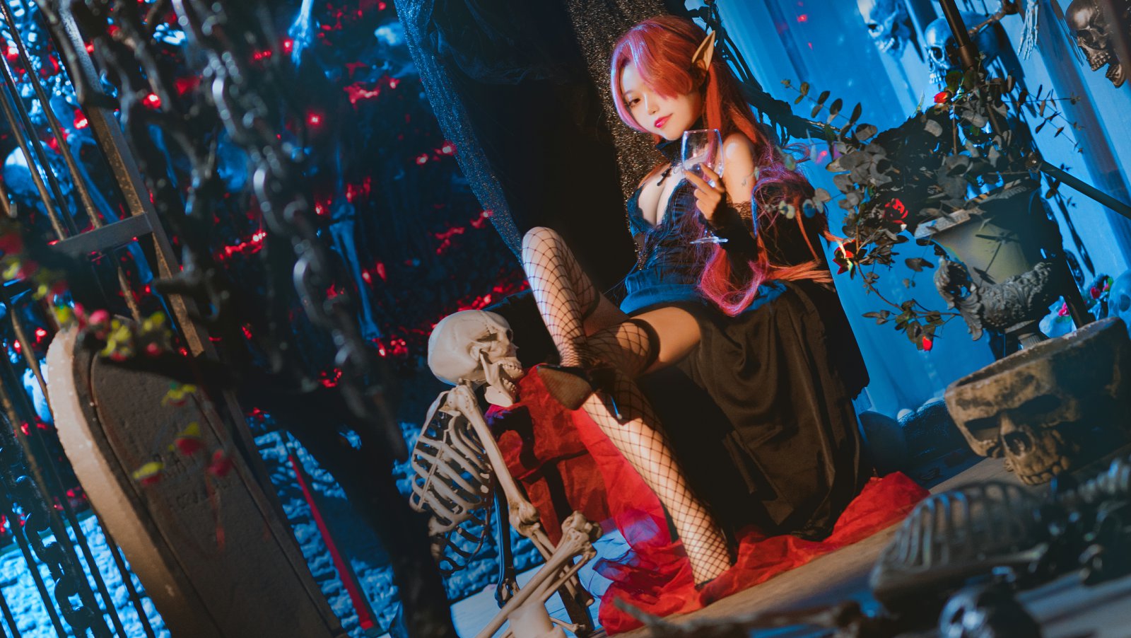[COSPLAY]eloise软软 – 碧蓝.伯爵 封面