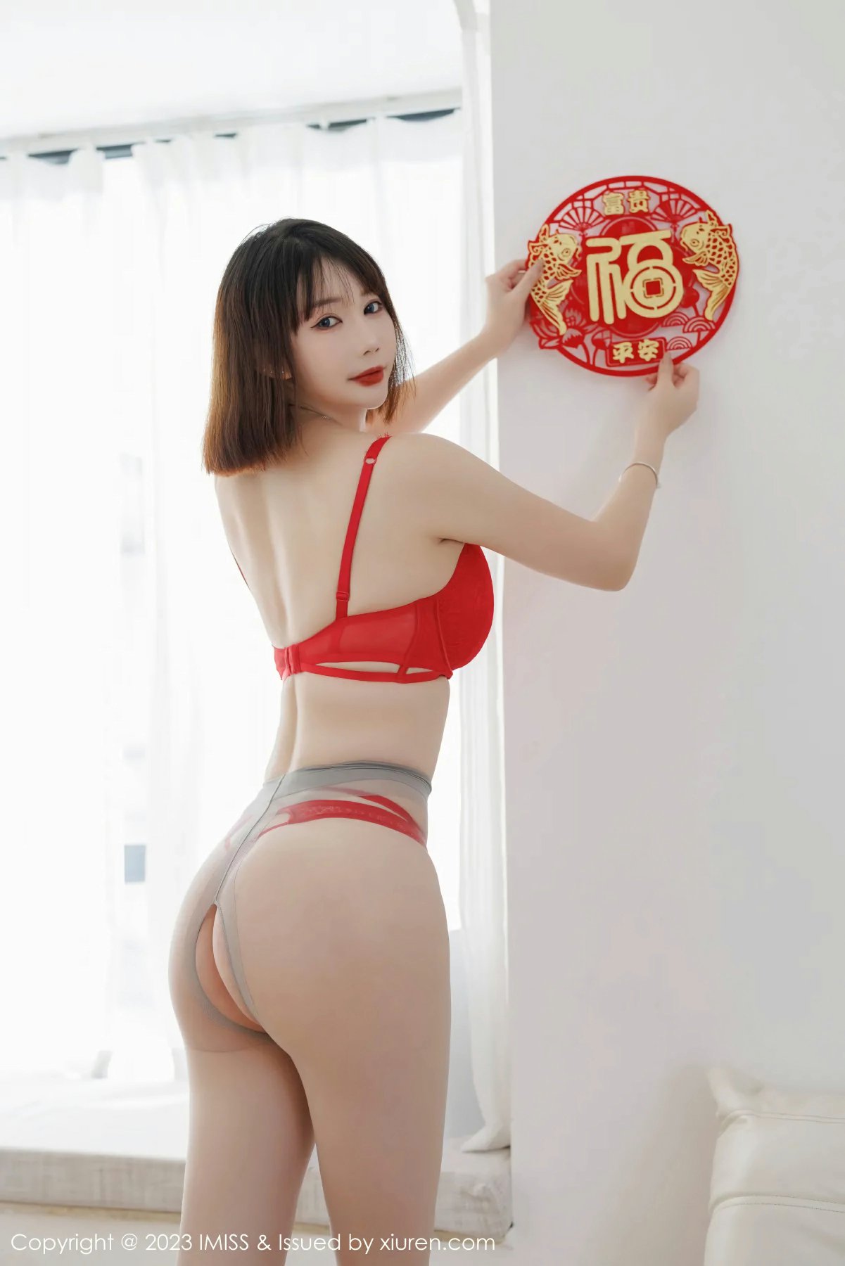 [IMISS爱蜜社] 2023.02.07 VOL.716 Evon陈赞之 新年主题拍摄 性感写真 [51+1P] 第 31 张