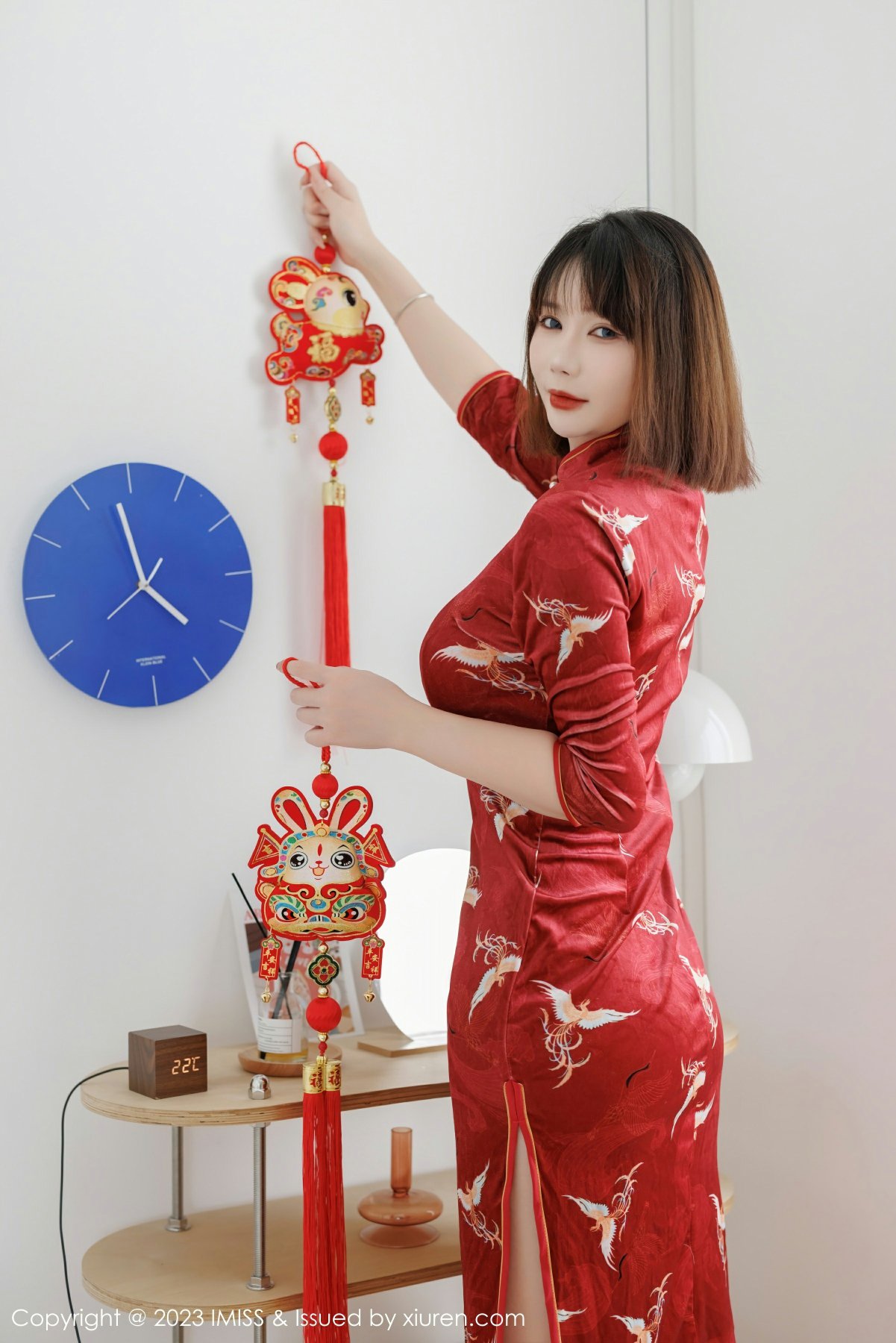 [IMISS爱蜜社] 2023.02.07 VOL.716 Evon陈赞之 新年主题拍摄 性感写真 [51+1P] 第 52 张