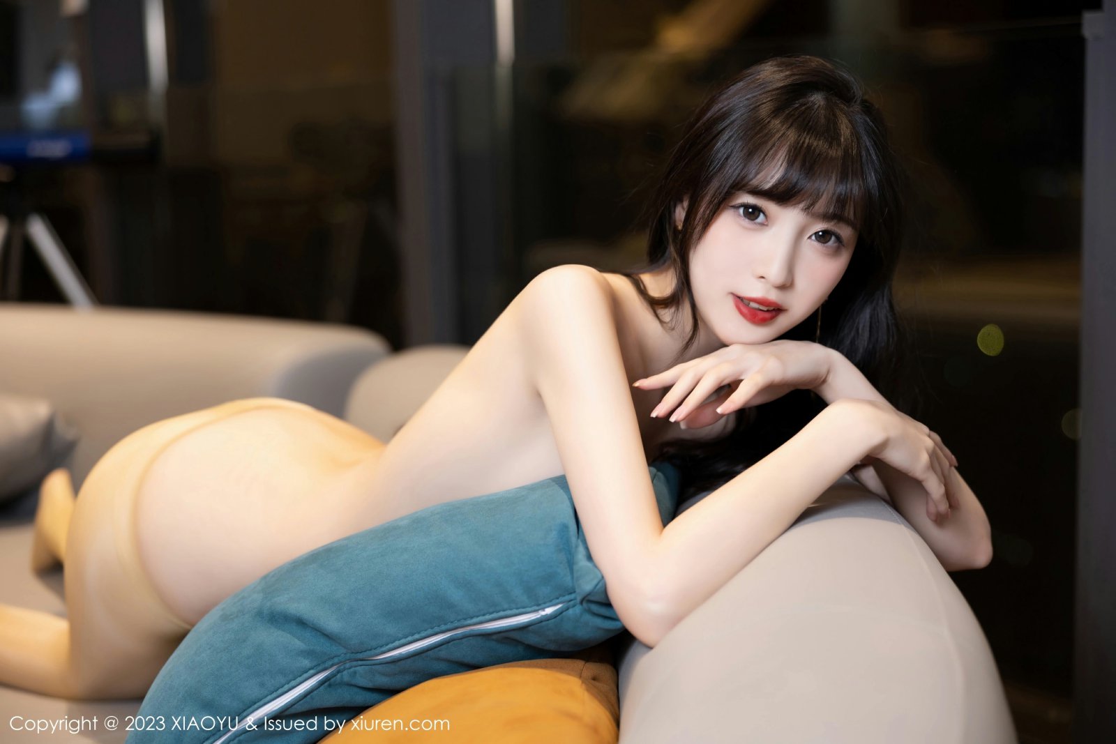 [XIAOYU语画界] 2023.03.15 VOL.986 林星阑 灰色吊带短裙 性感写真 [83+1P] 封面