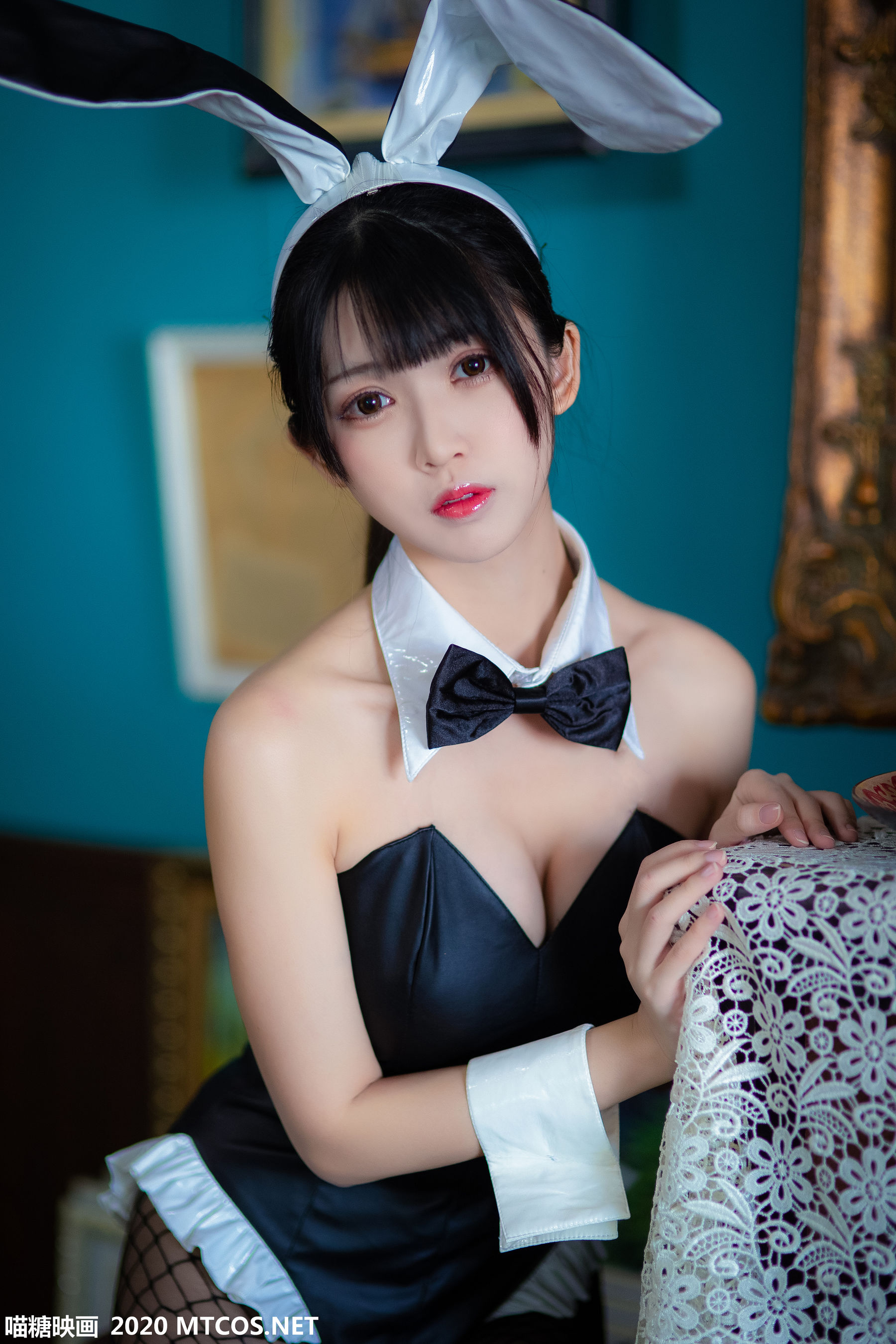 [喵糖映画兔美] TML.010 加藤惠兔女郎 封面