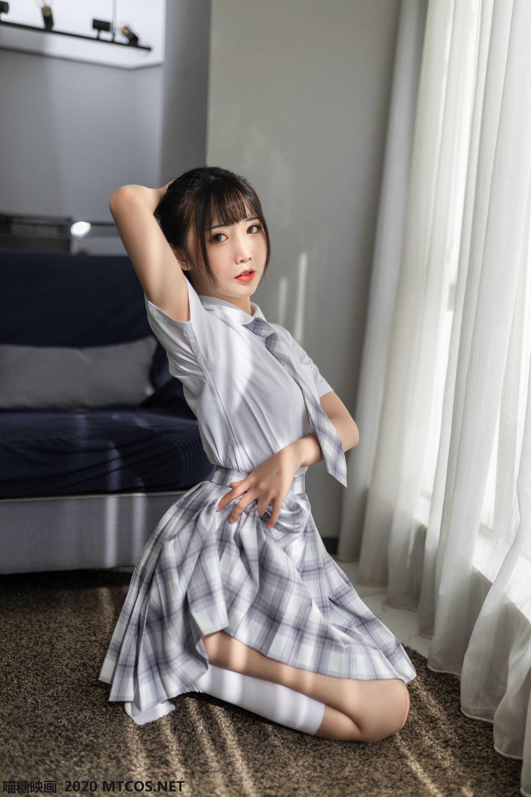 [喵糖映画JK] JKL.001 制服少女 封面