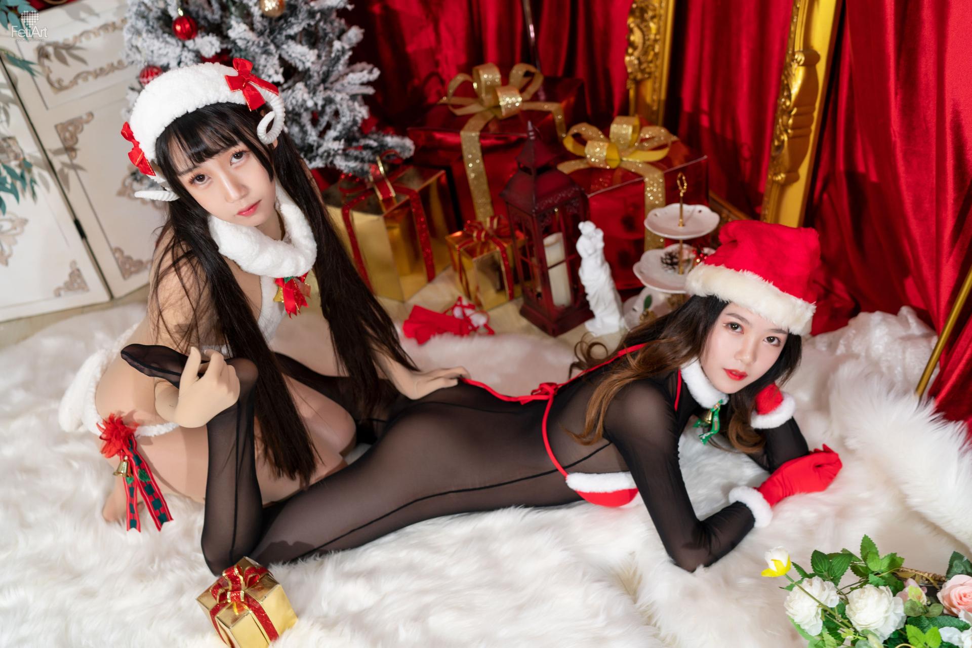 [尚物集FetiArt] No.013 Merry Christmas 2019 MODEL-Moi Daidai 封面